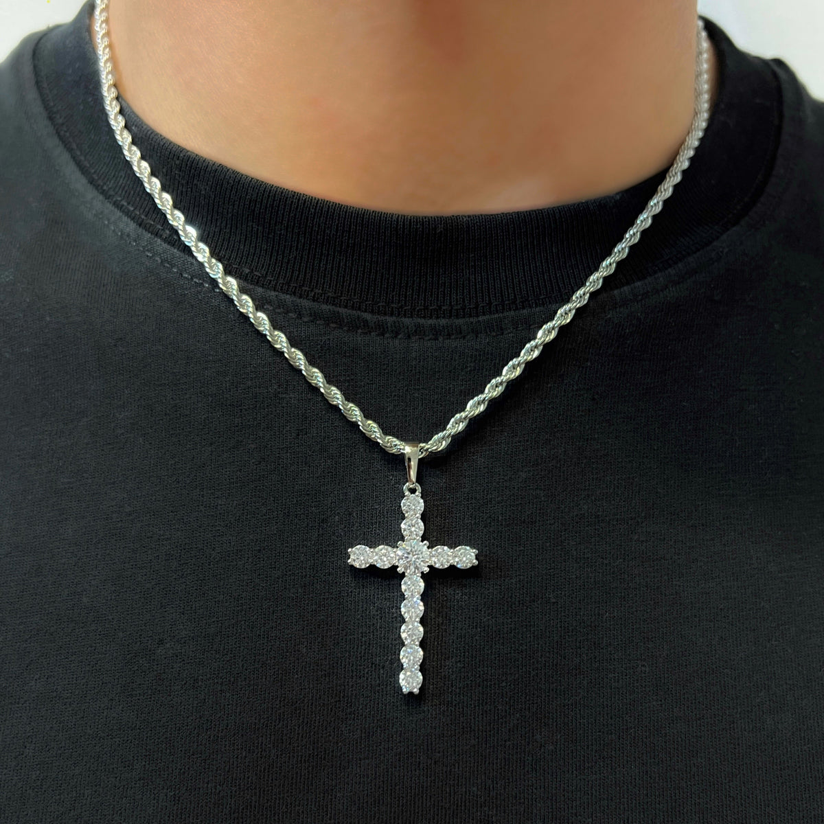 Stainless Steel Cross Necklace