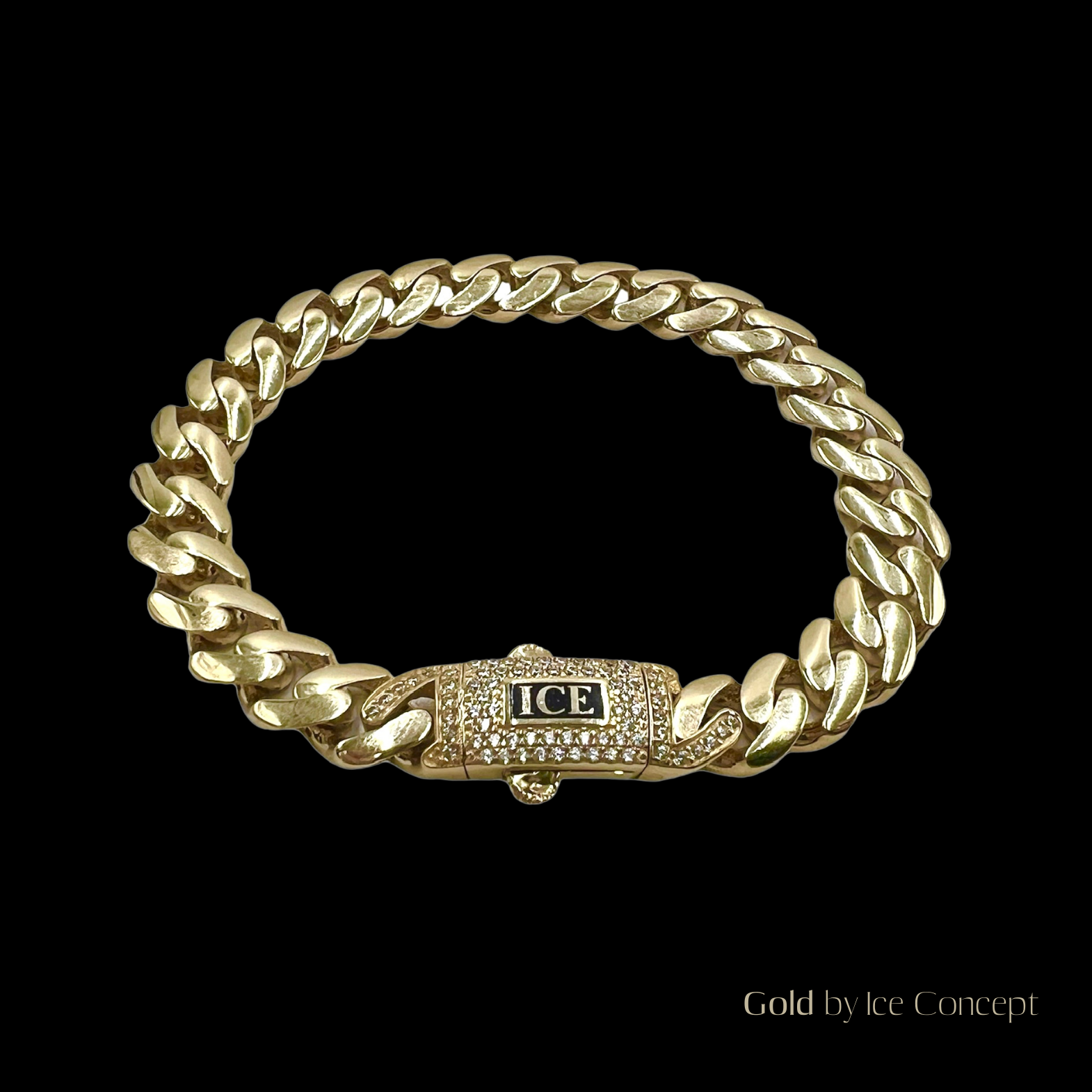Cuban bracelet 10mm GOLD