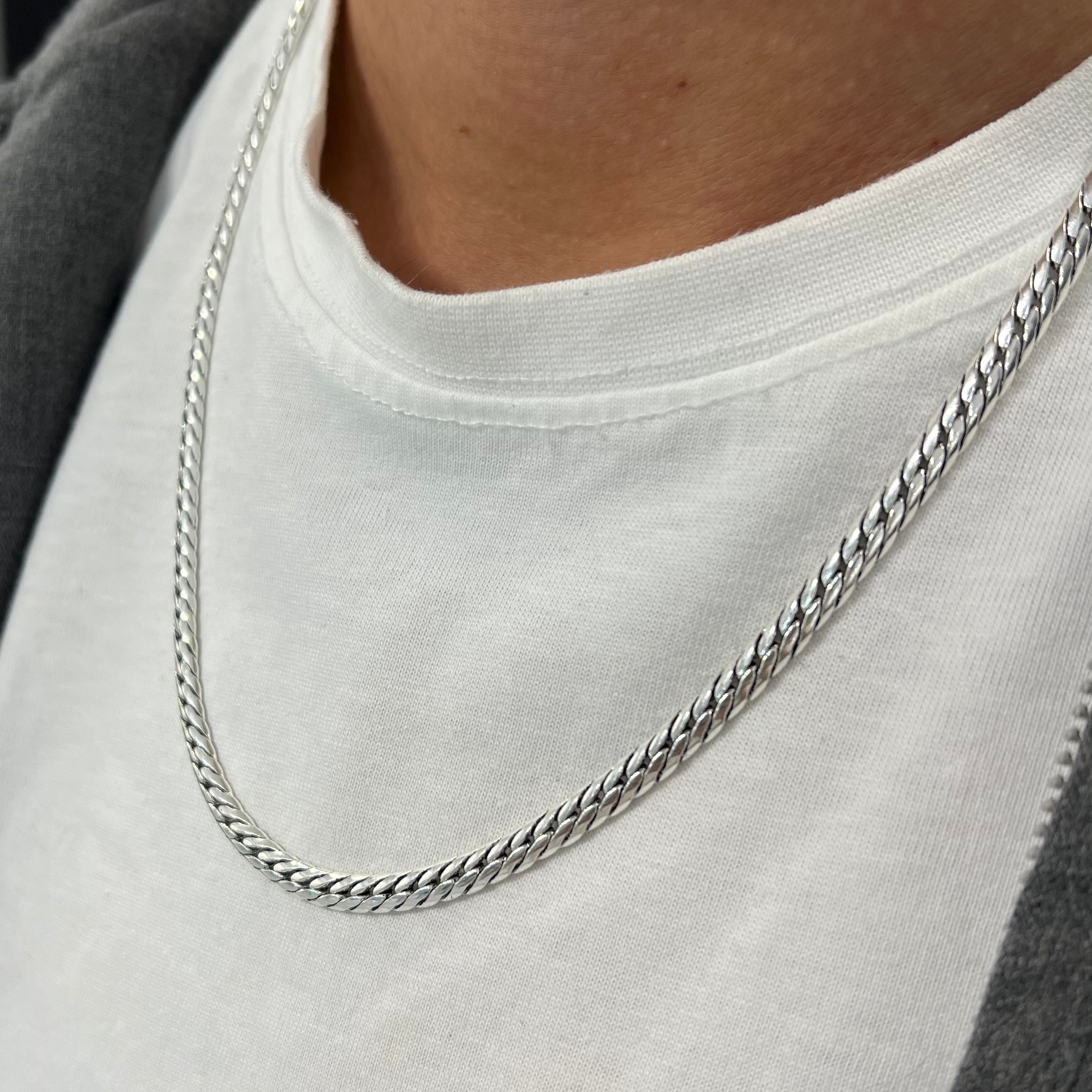 Colier BIG 2Faces Argint