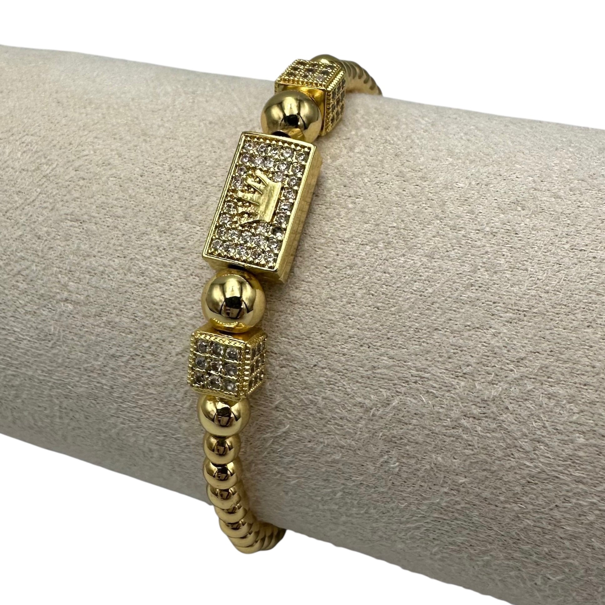 Brățară Reglabilă Medusa 2 Placată cu Aur