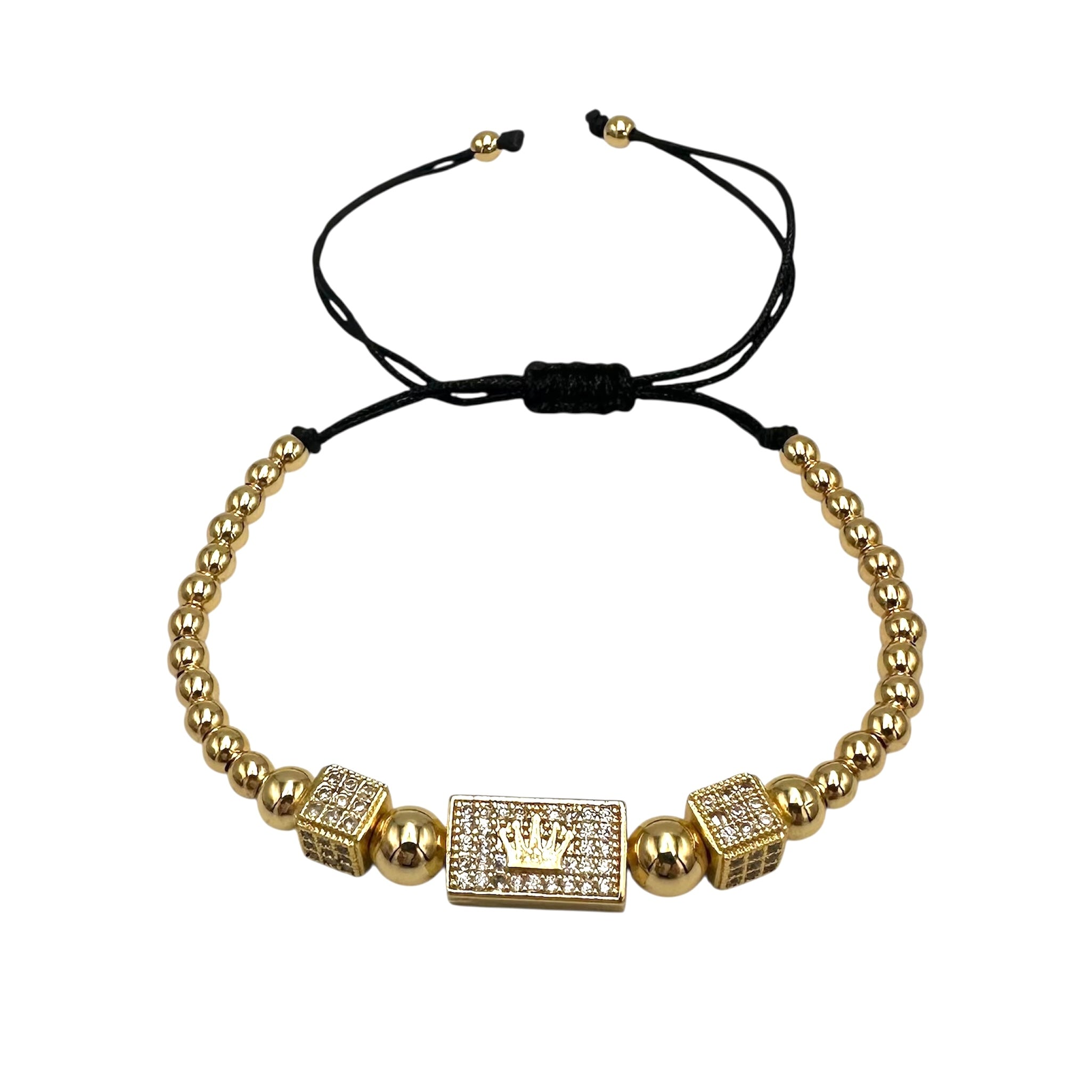 Brățară Reglabilă Medusa 2 Placată cu Aur