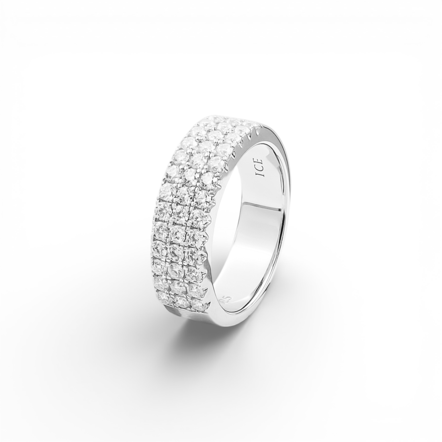 Inel Moissanite Argint