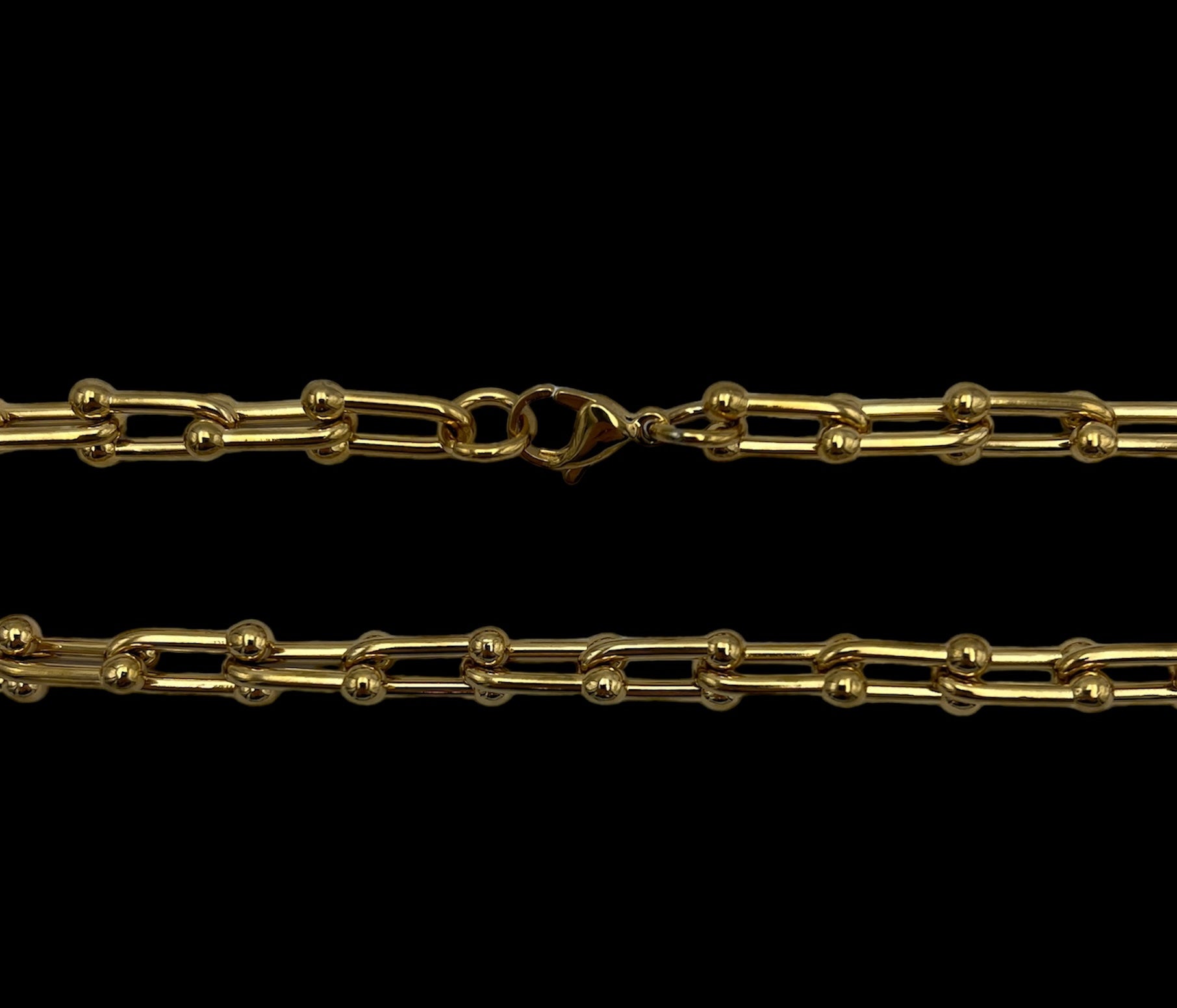 Bones Gold STAINLESS STEEL necklace