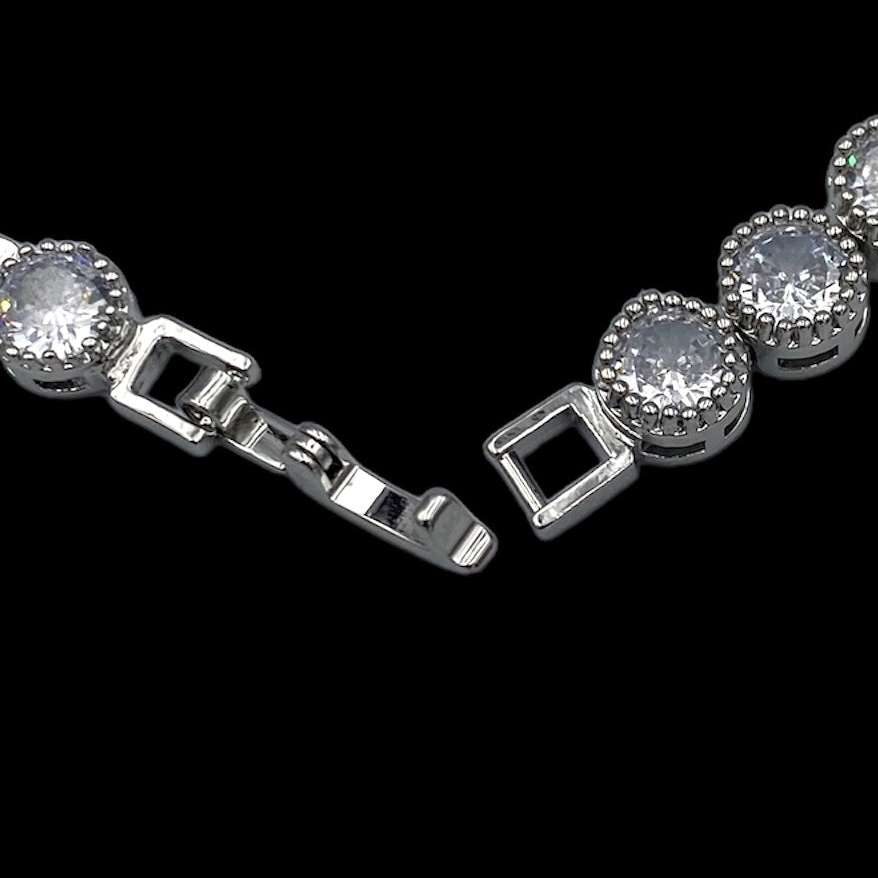 Dream Silver Necklace+Gift Earrings