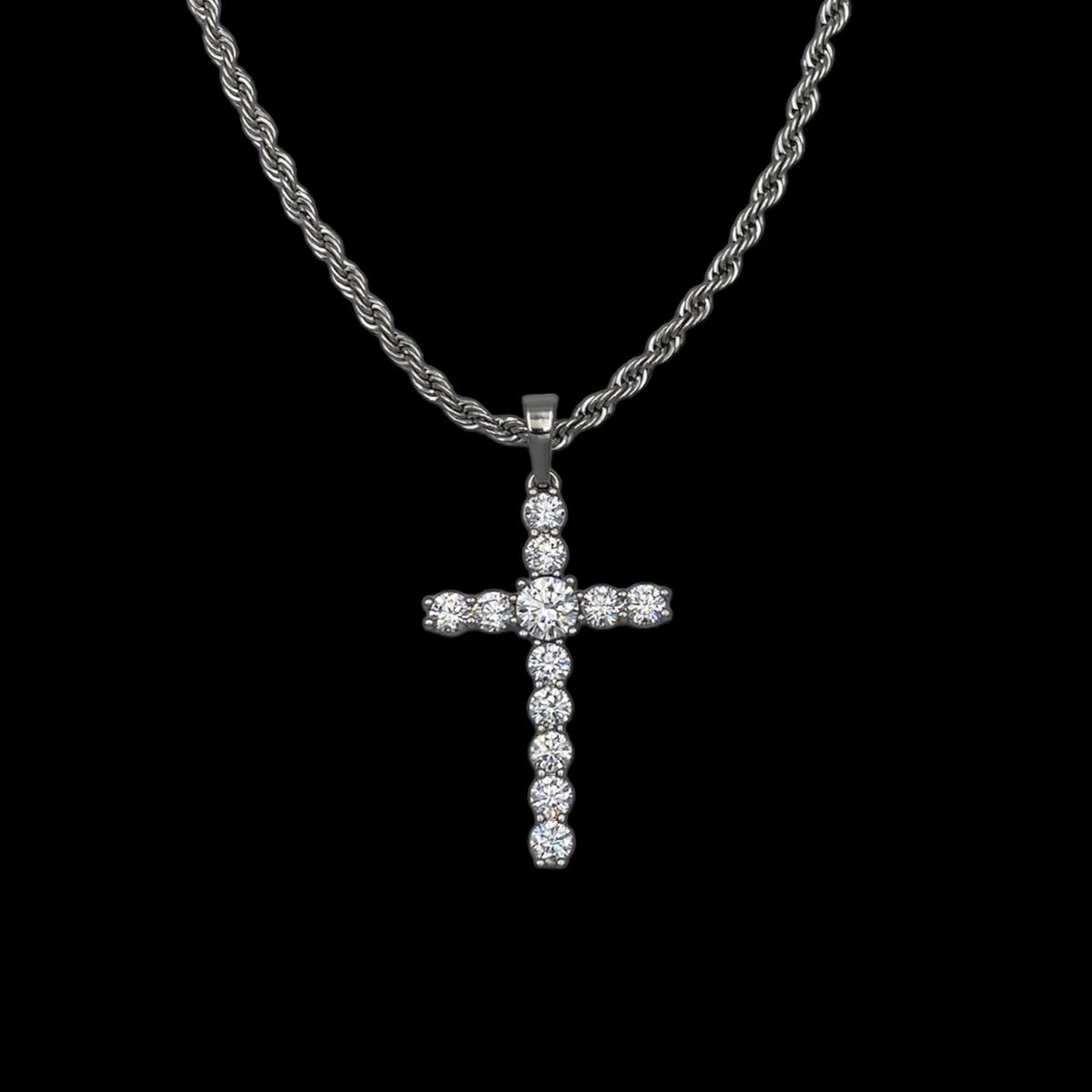 Stainless Steel Cross Necklace
