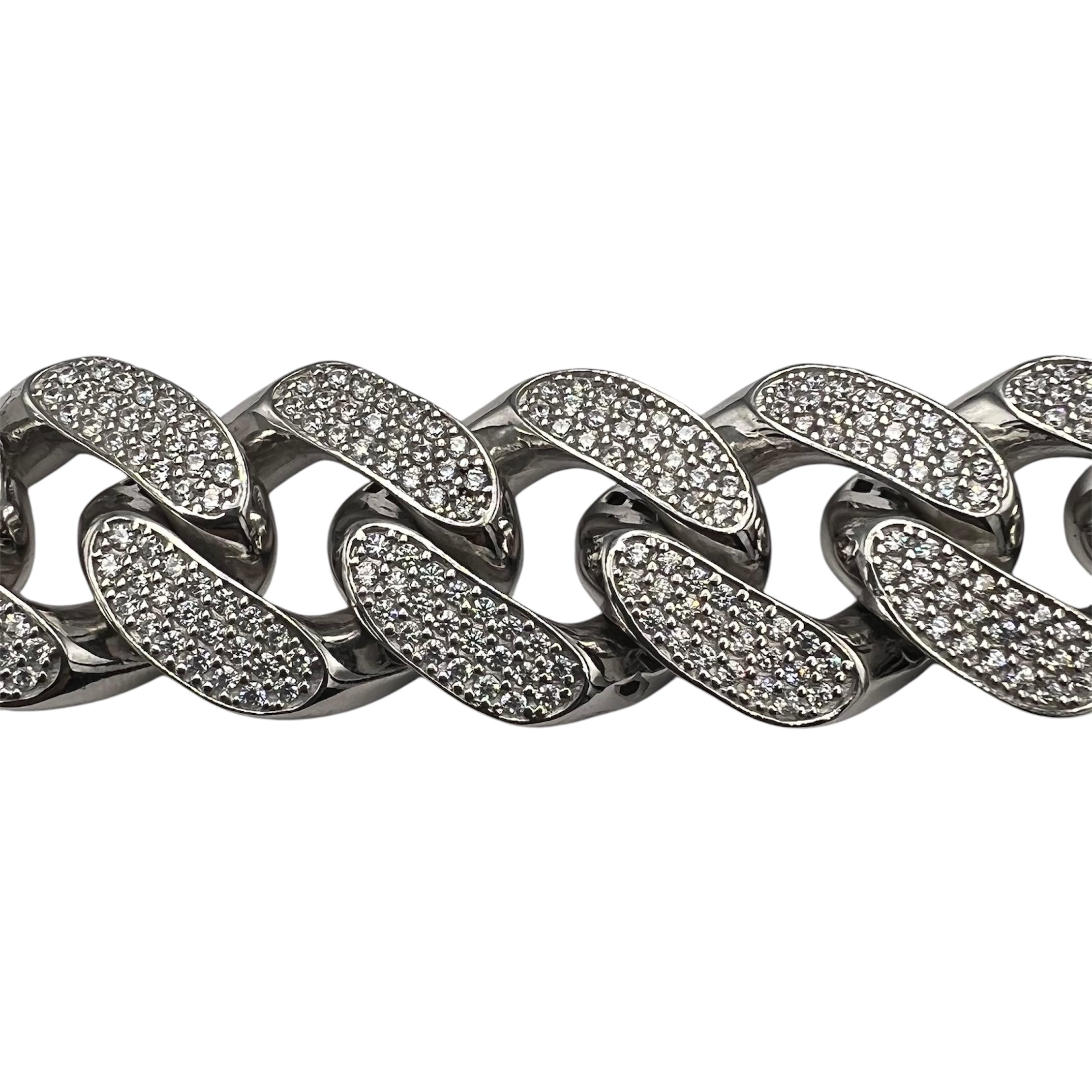 Brățară Cuban Z 20mm ARGINT