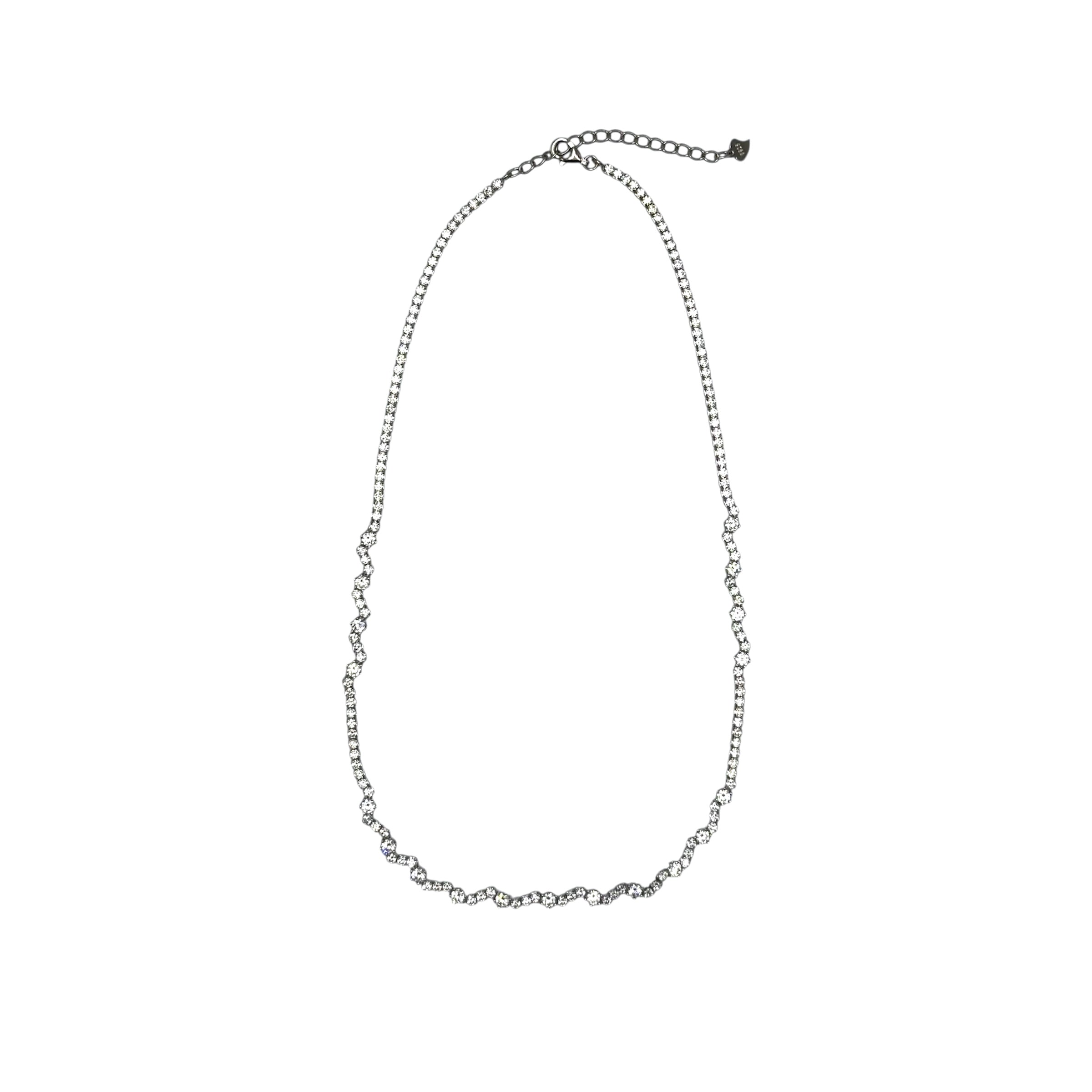 Colier Tennis Eleanor Argint