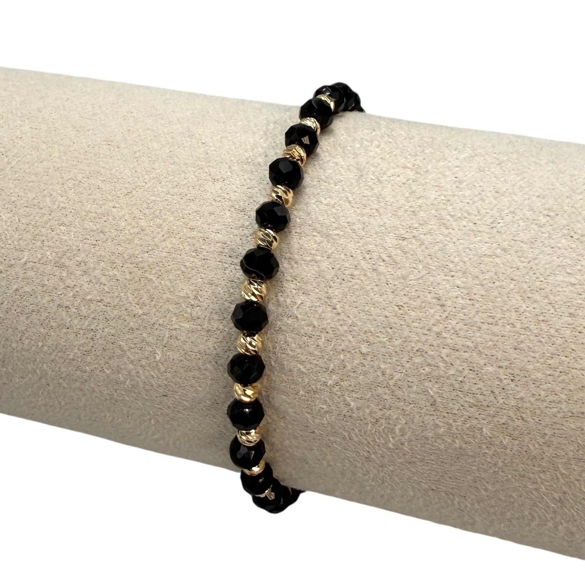 Brățară Reglabilă BS Blk Placată cu Aur