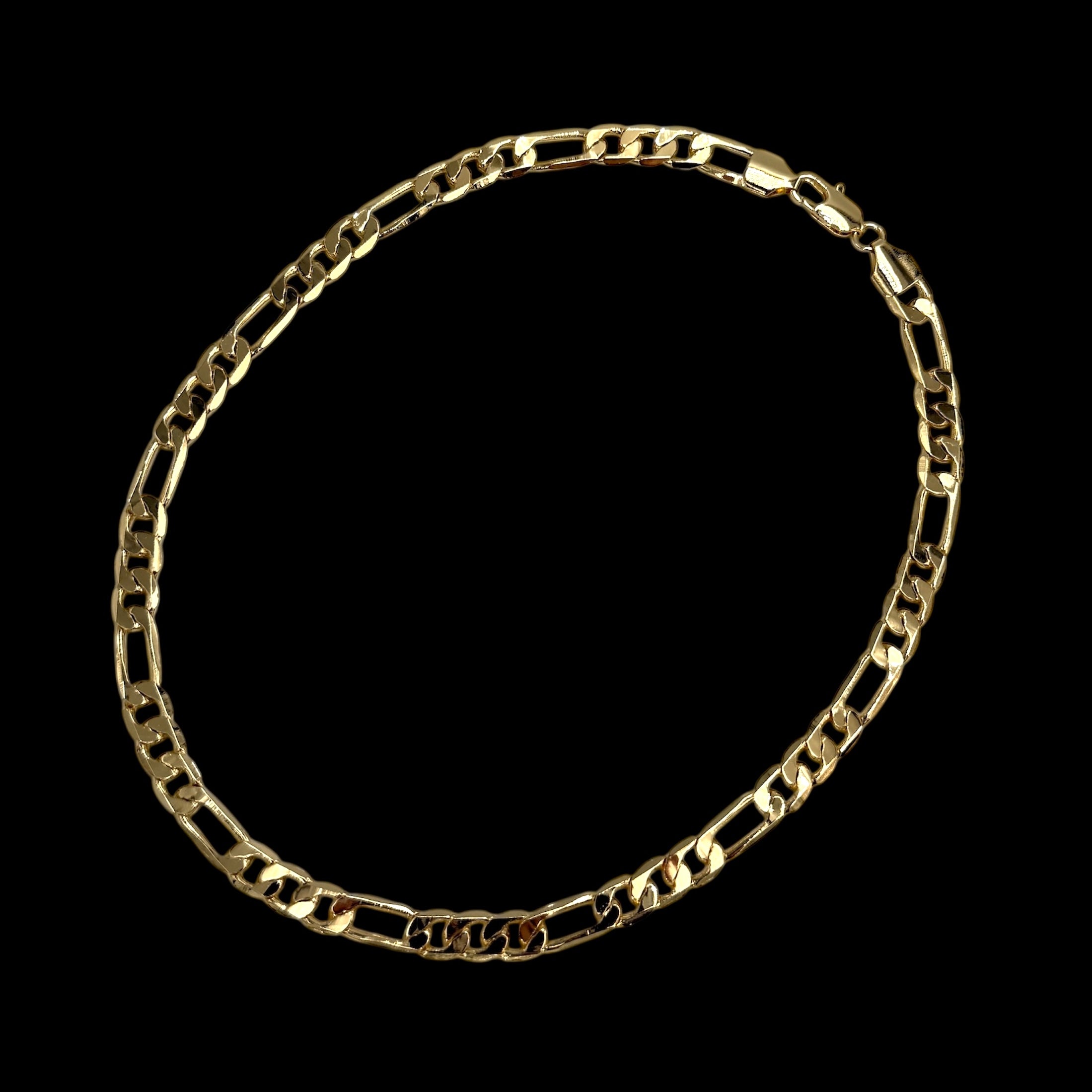 Colier 3 cu 1 Placat cu Aur