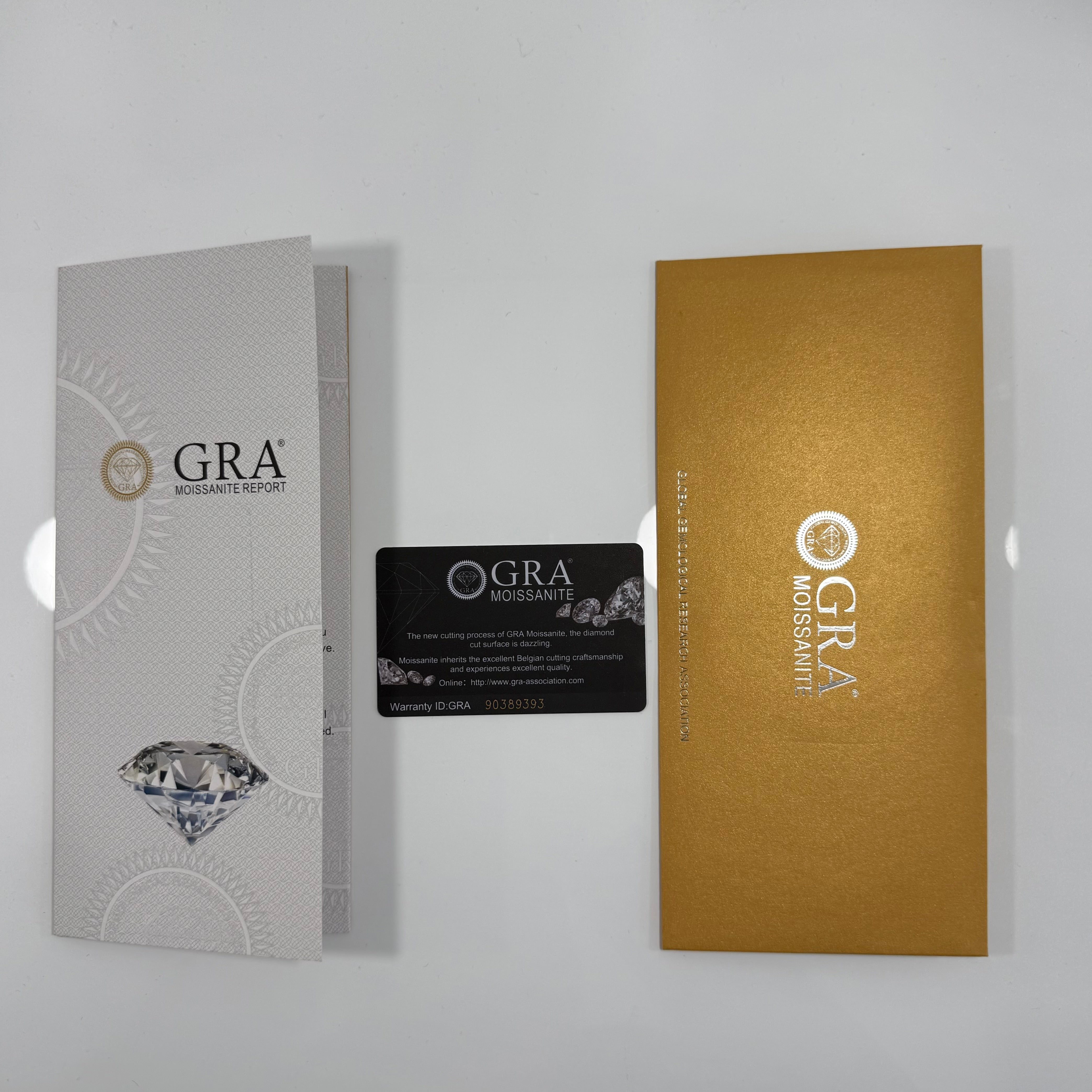 Certificat Moissanite