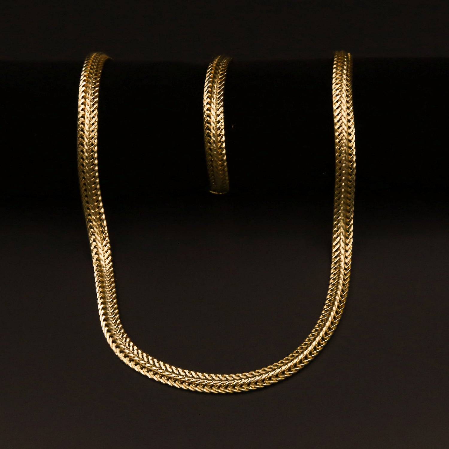 Set Snake Necklace+Bracelet