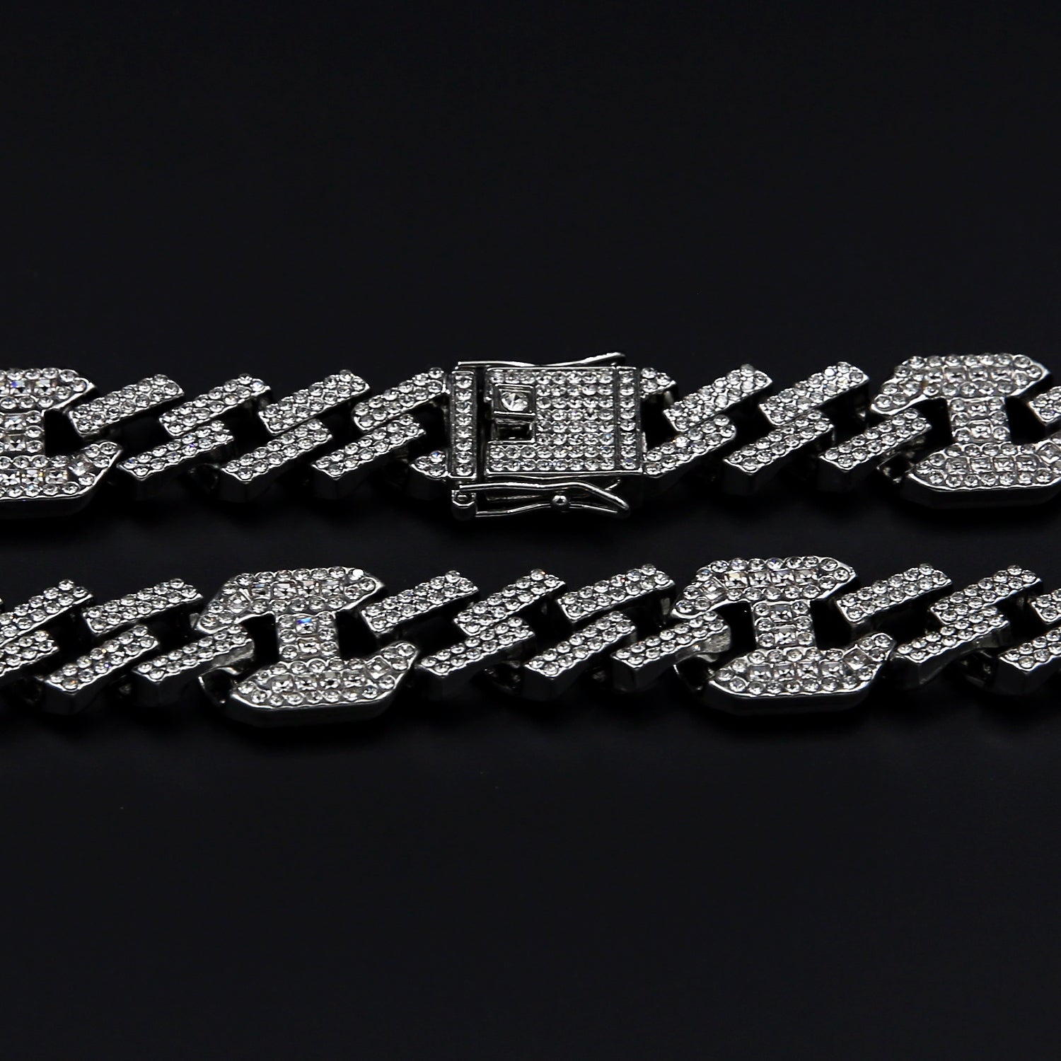 Cuban Medellin Silver Bracelet