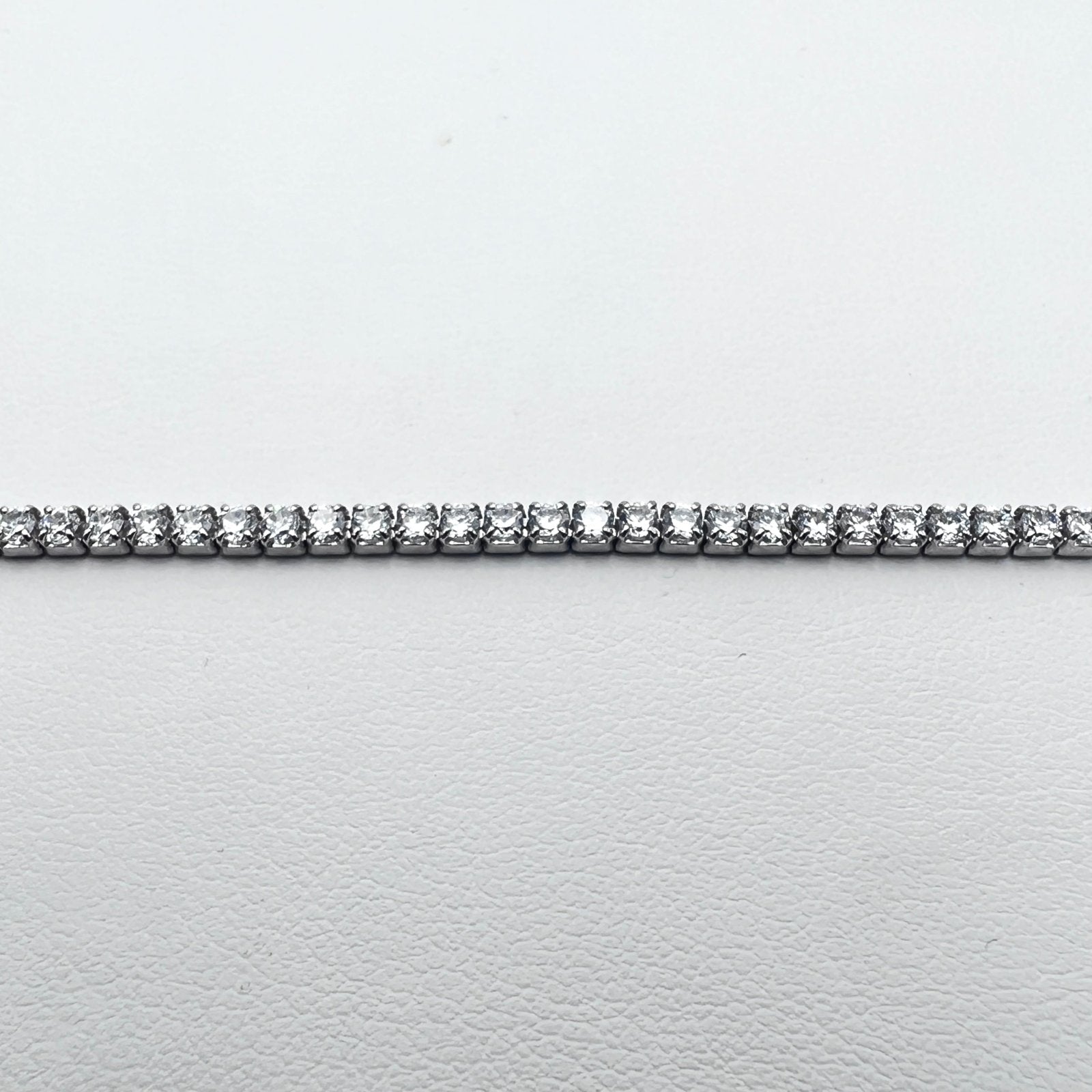 Classic Tennis Bracelet 1.5mm Silver