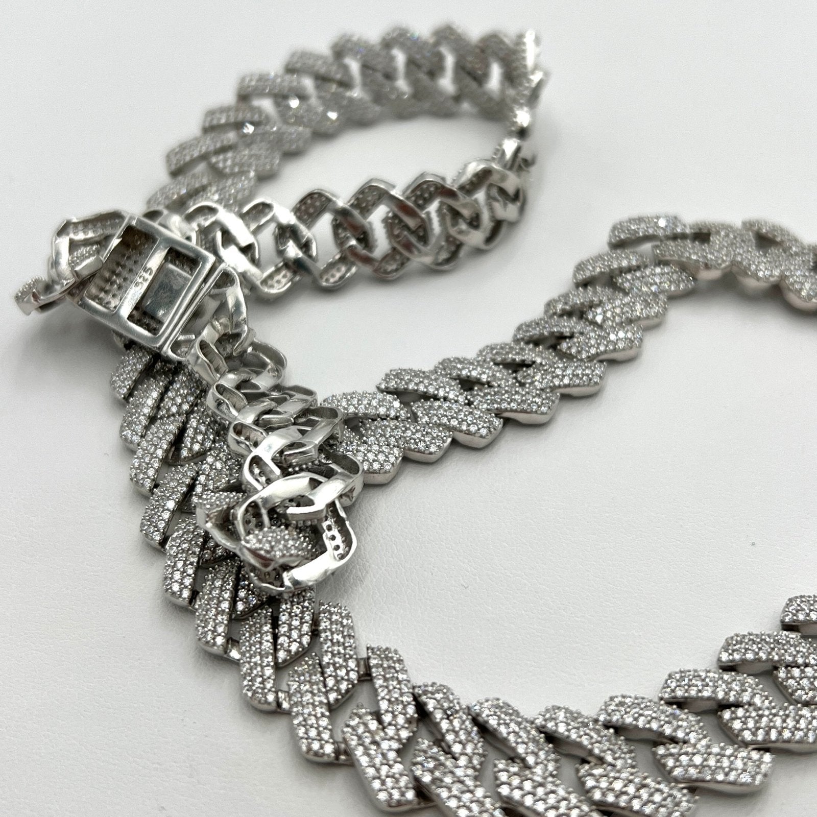 Cuban Necklace 100 Silver