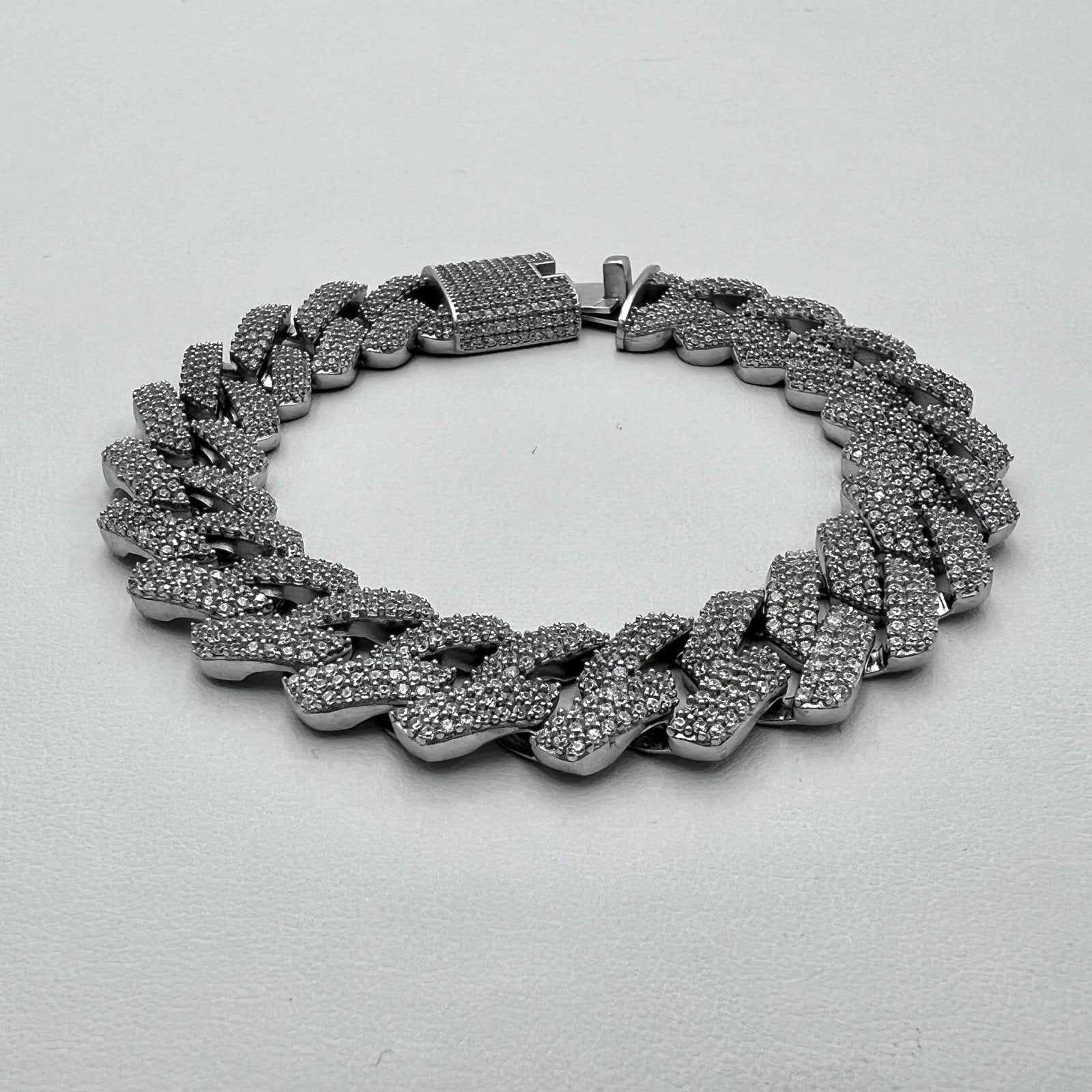 Cuban bracelet 100 Silver