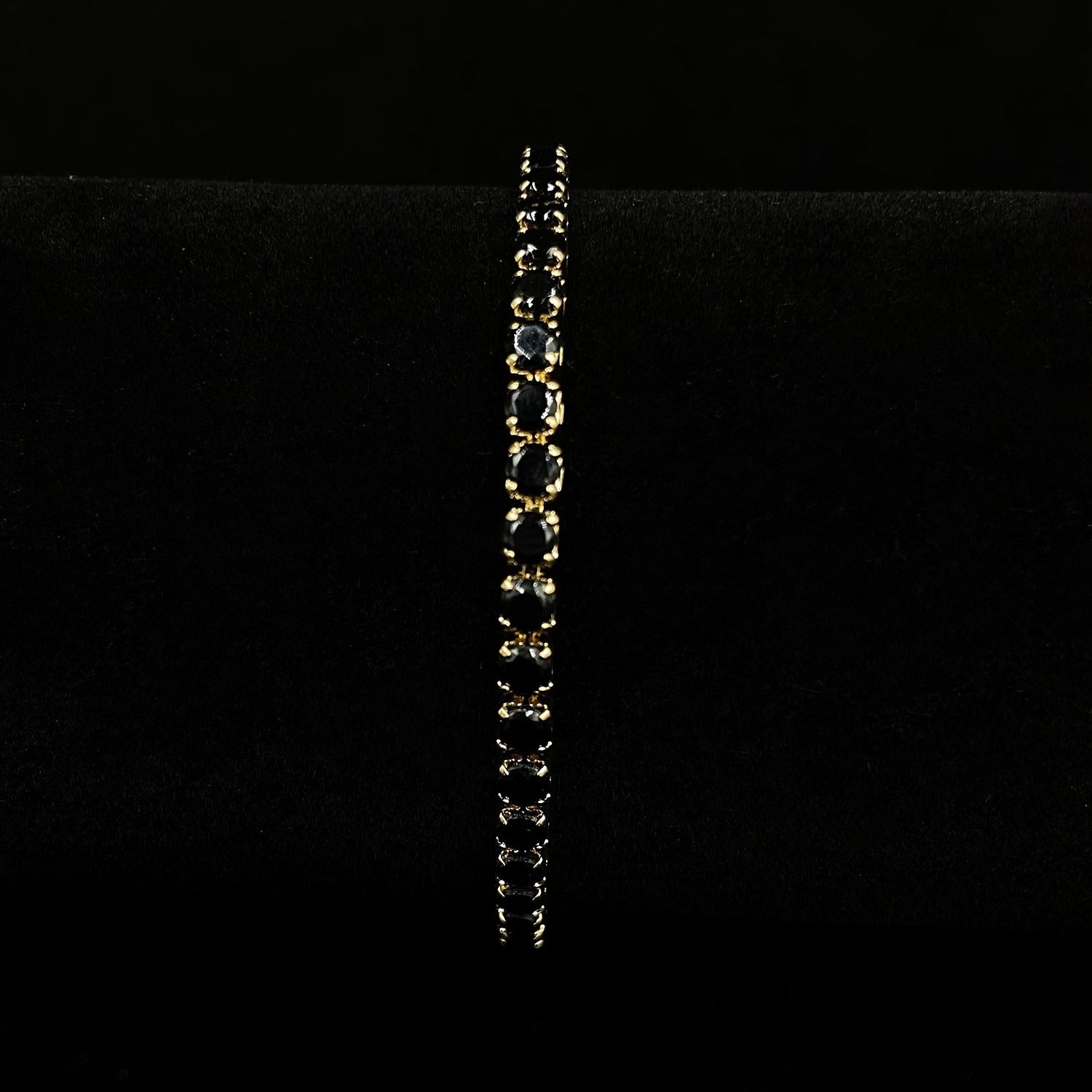 Bracelet Tennis Black 3mm