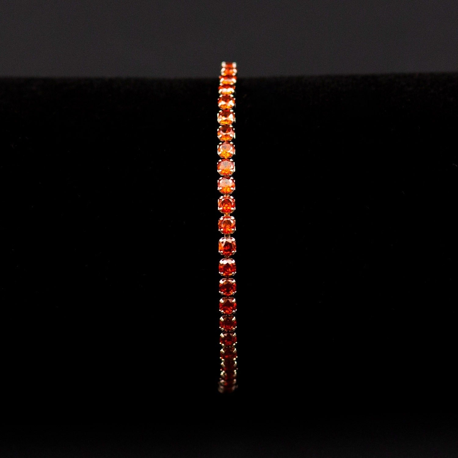 Bracelet Tennis Red 3mm