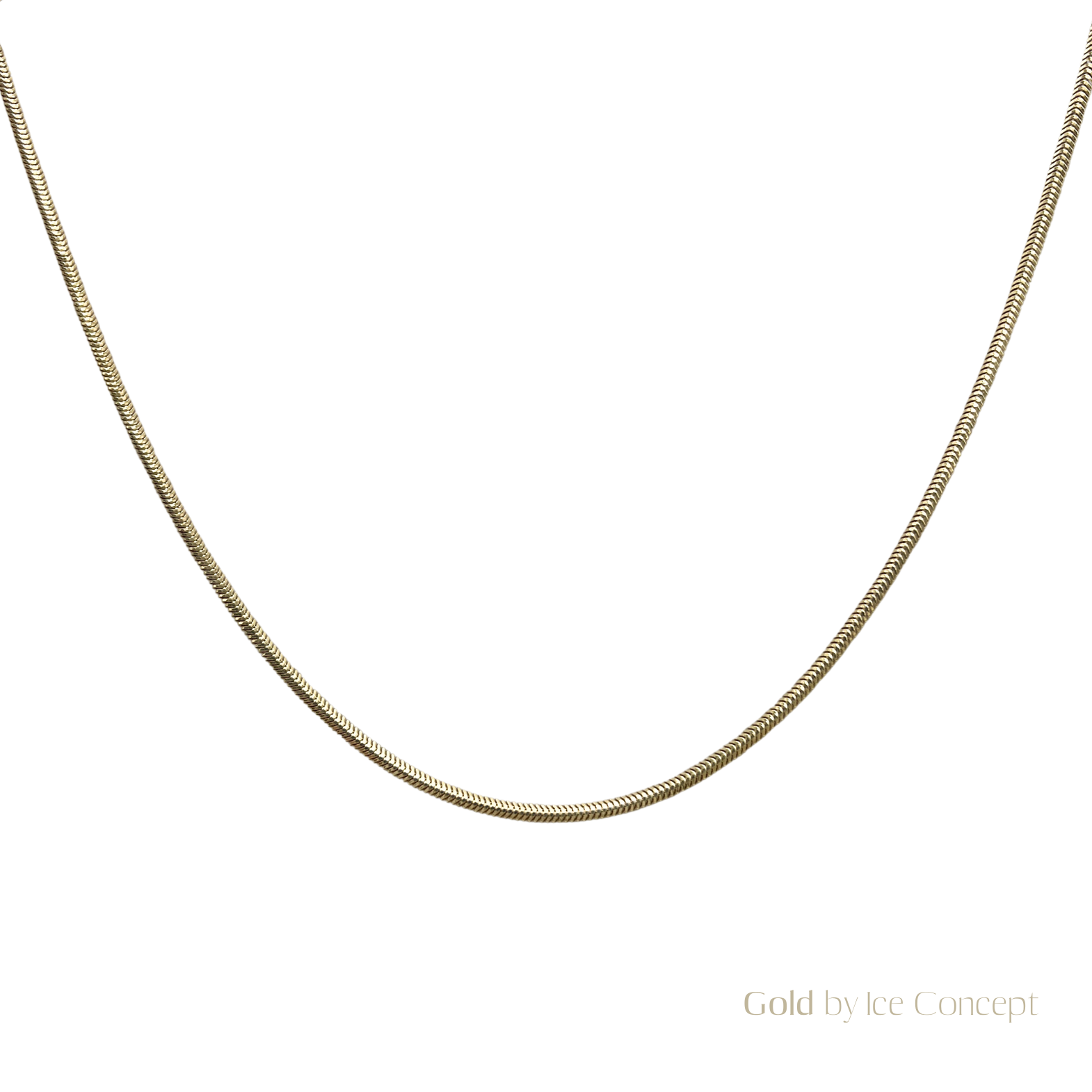 GOLD Snake necklace