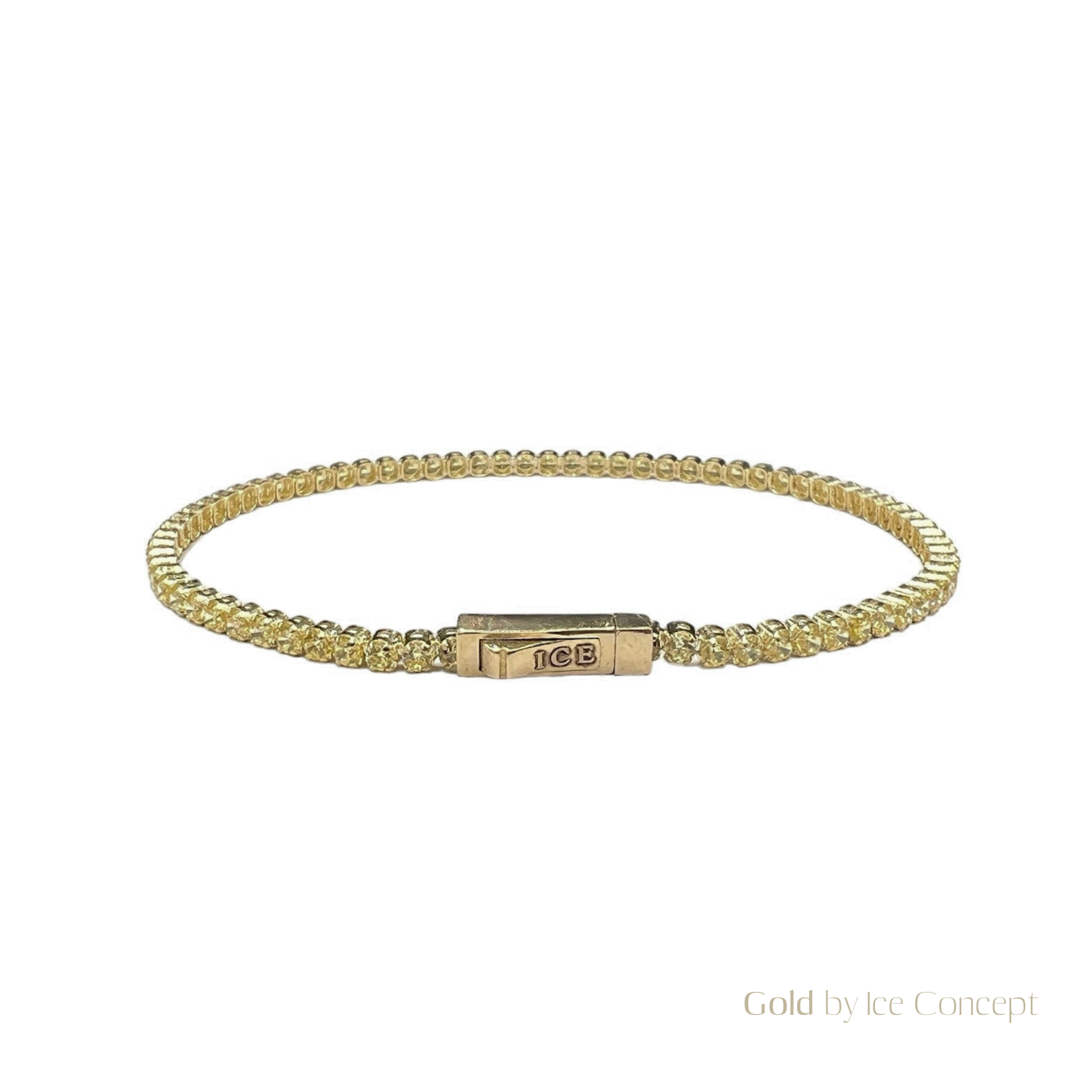 Tennis Gold Bracelet 2mm GOLD