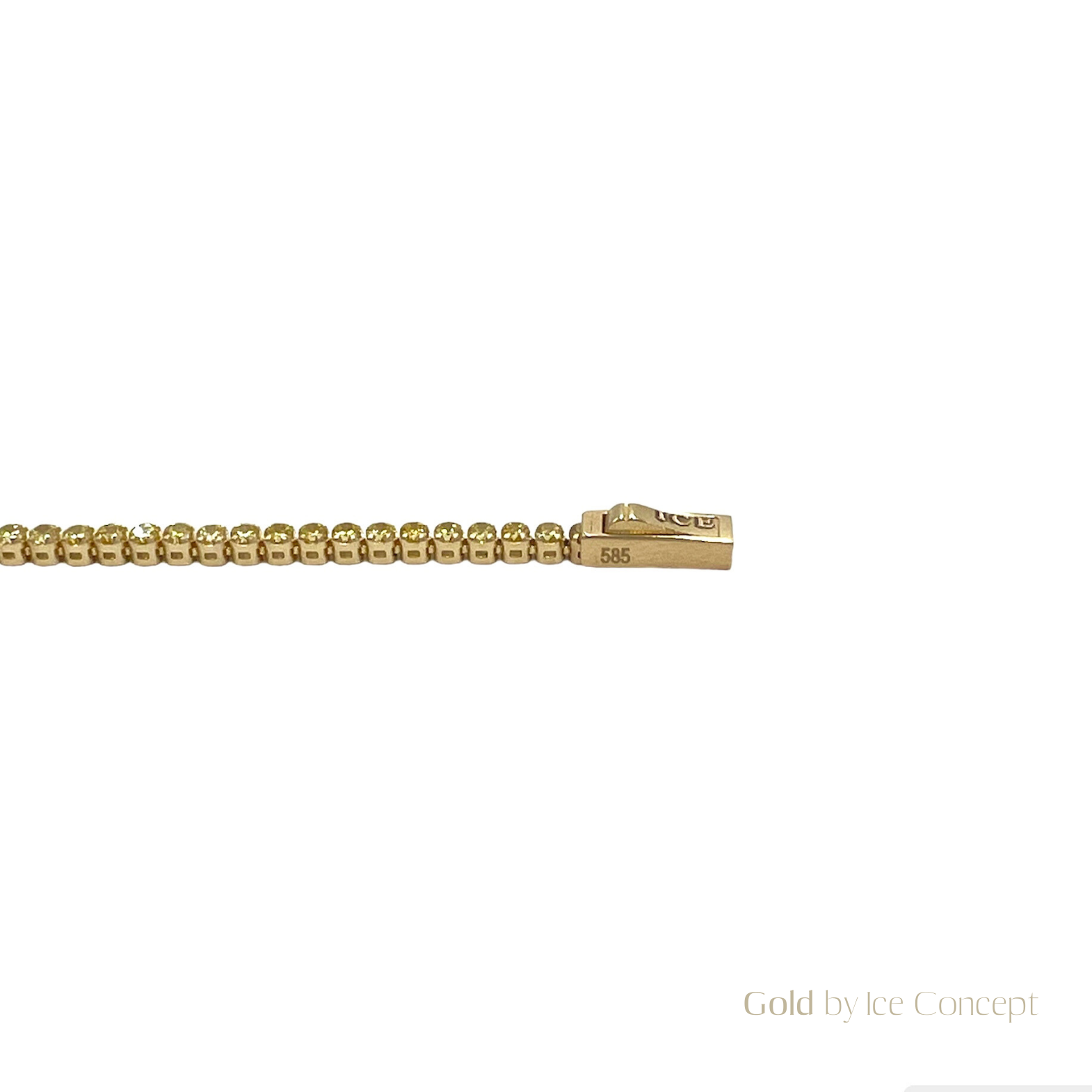 Tennis Gold Bracelet 2mm GOLD