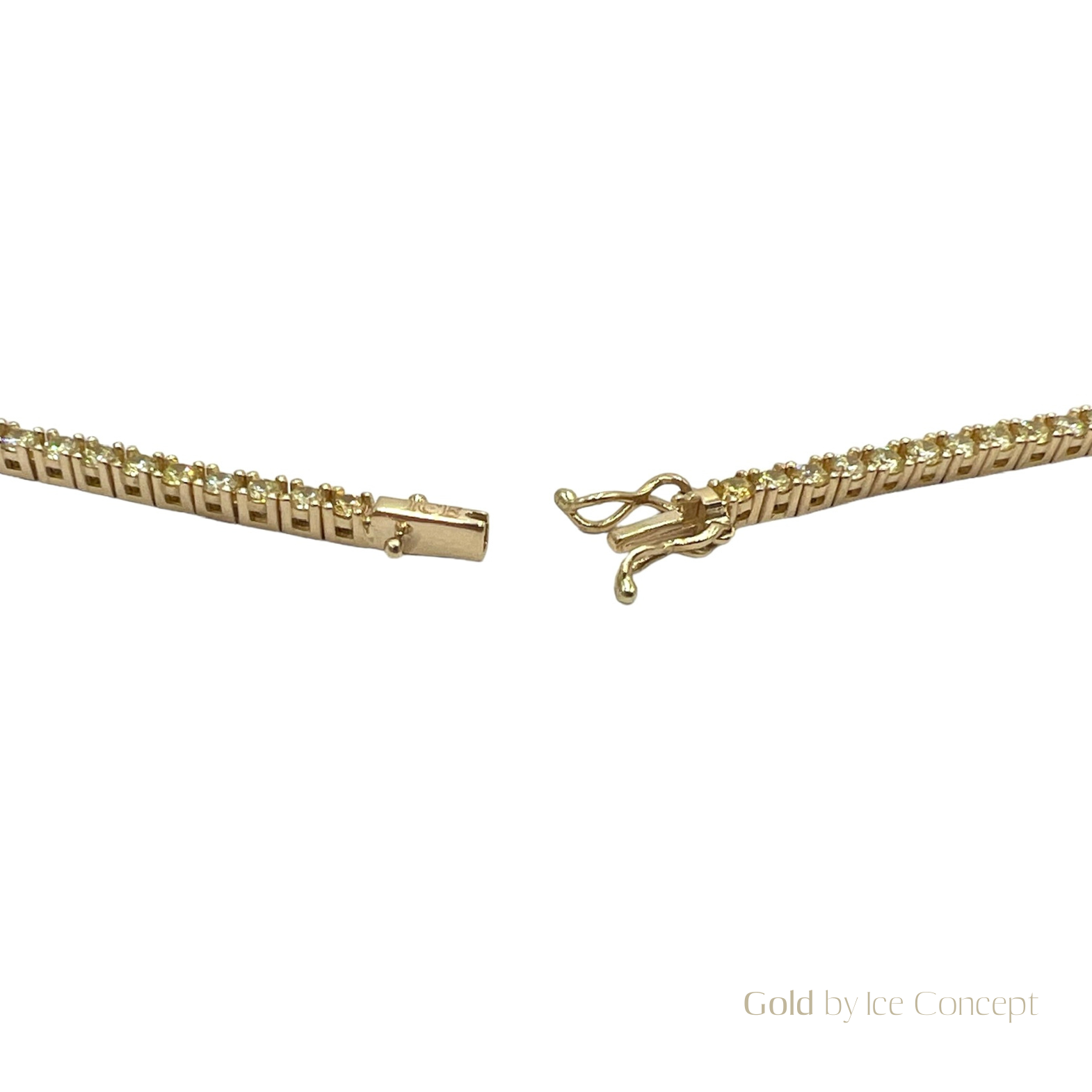 Tennis Gold Bracelet 3mm GOLD