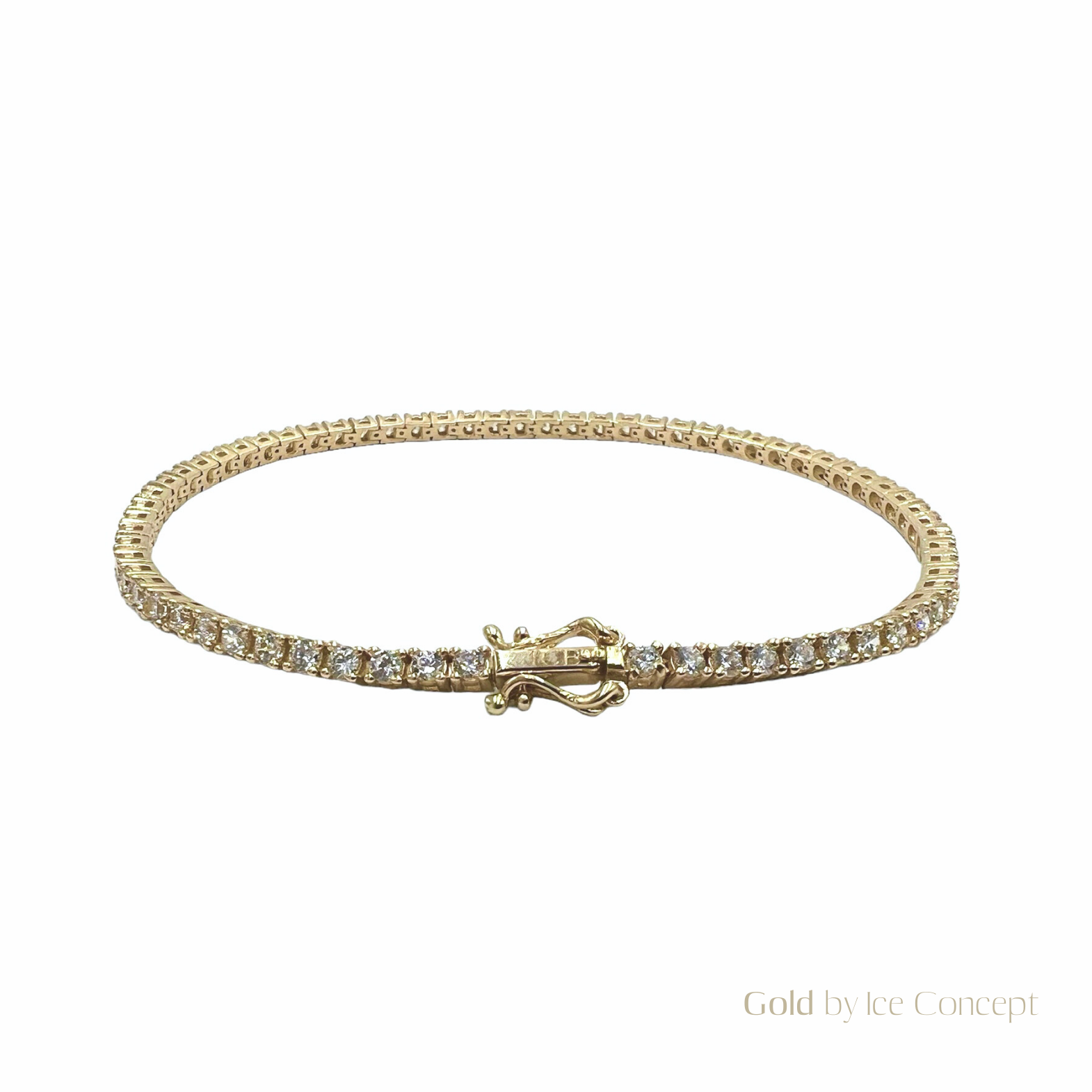 Classic Tennis Bracelet 3mm GOLD