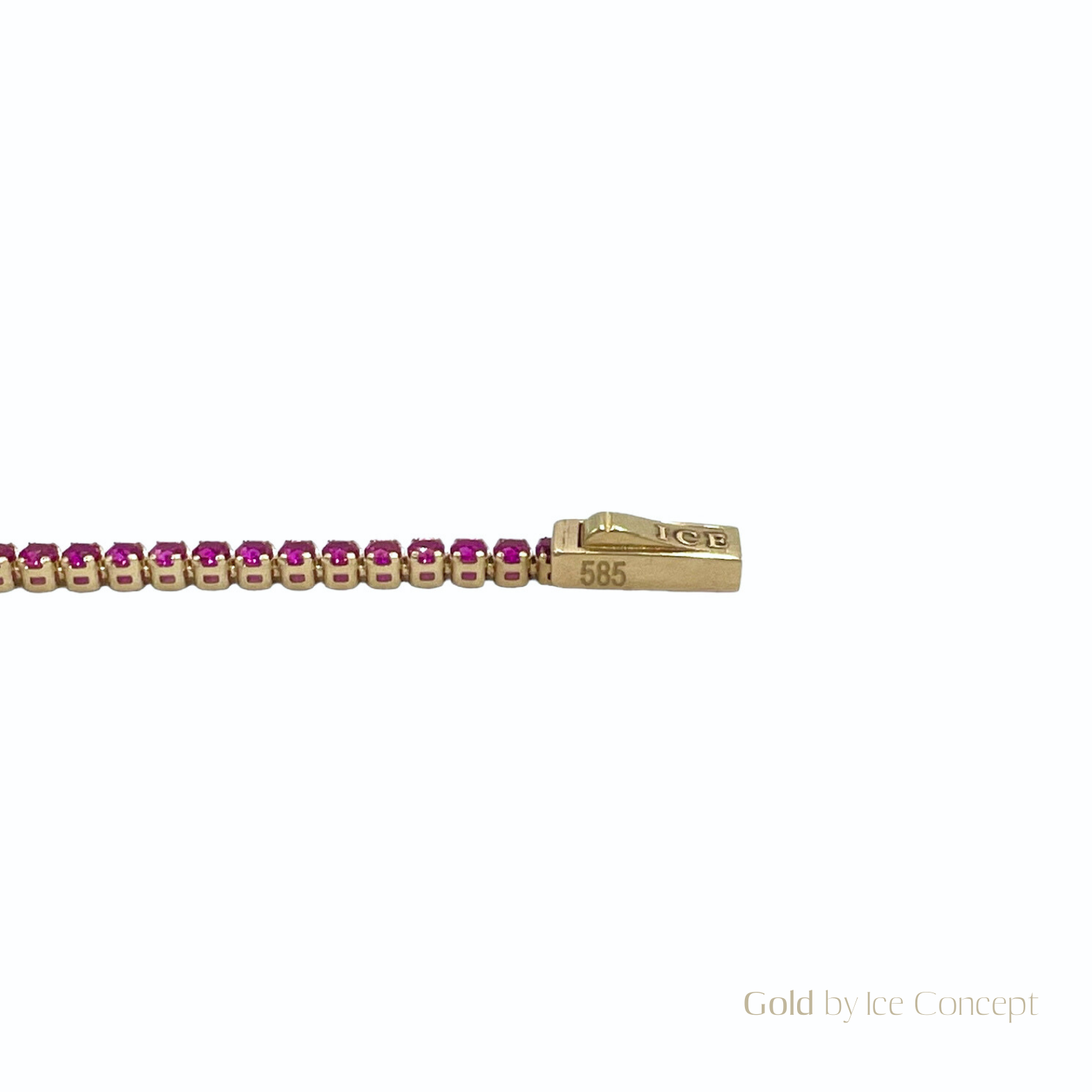 Bracelet Tennis Pink 2mm GOLD