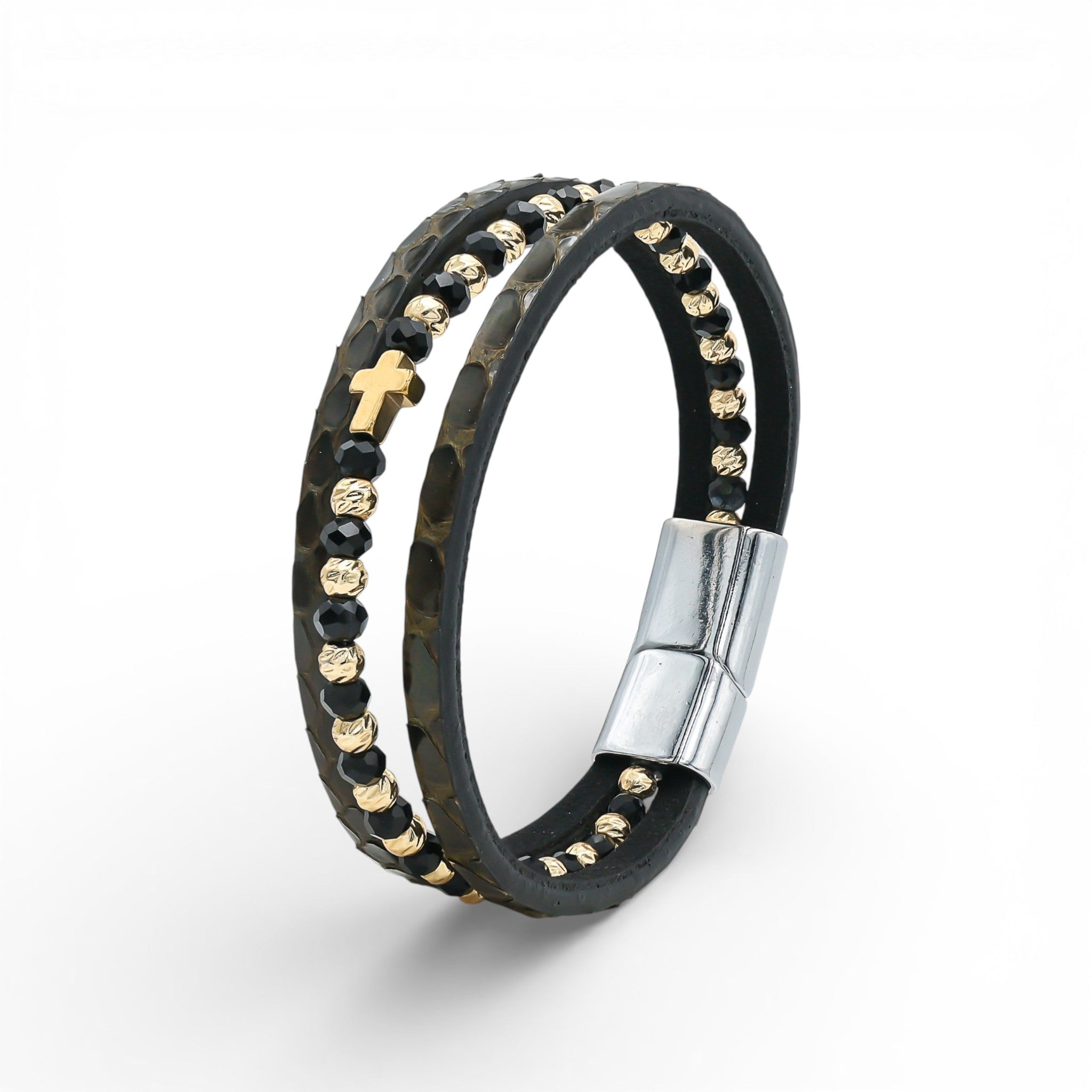 Brățară God 2 cu Piele de Piton