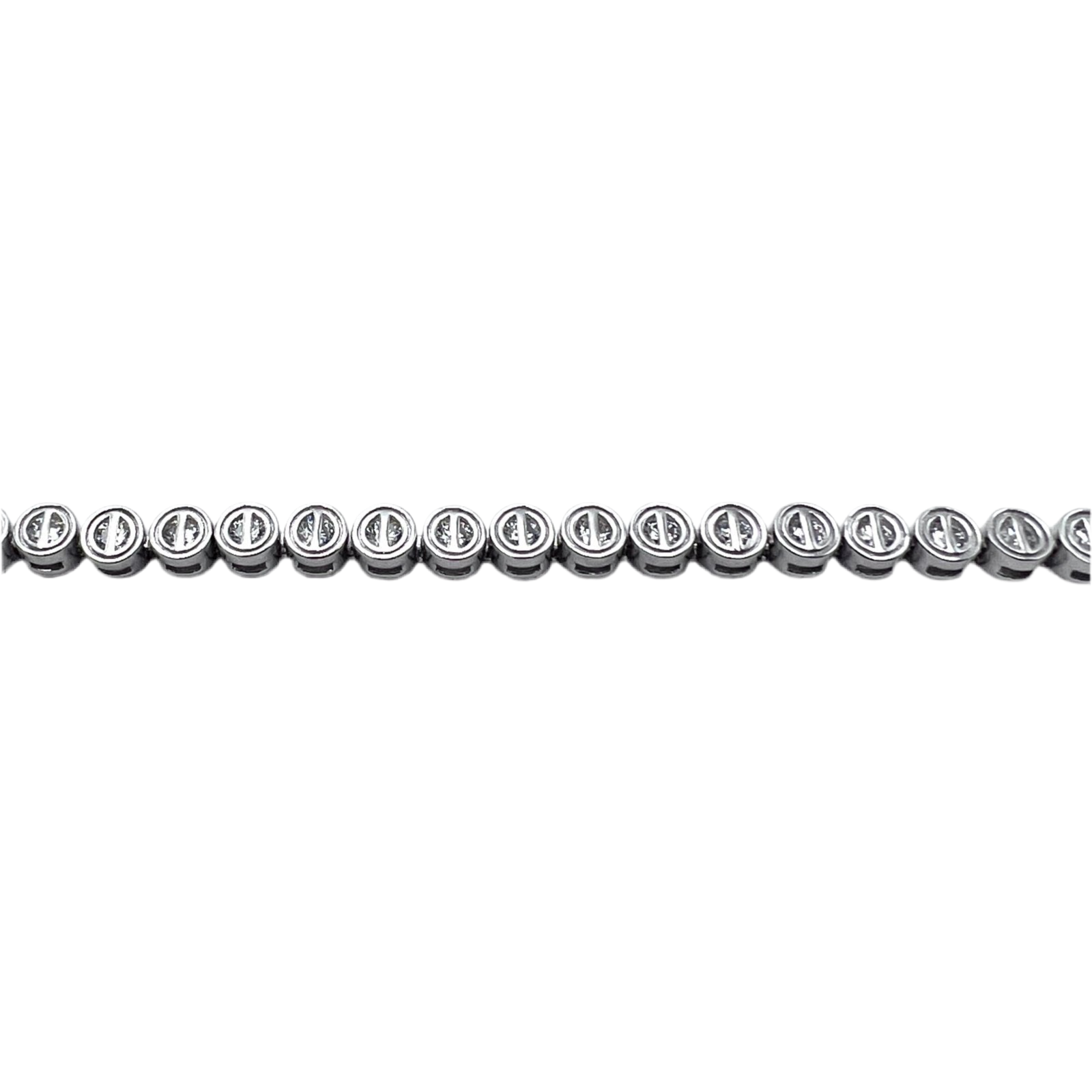 Tennis Pills Fine Silver Bracelet