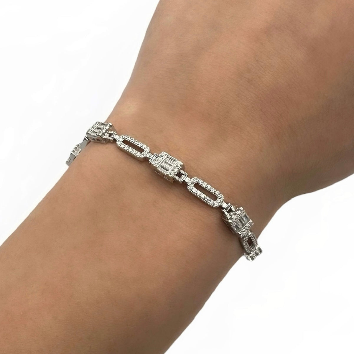 Monaco Silver Bracelet