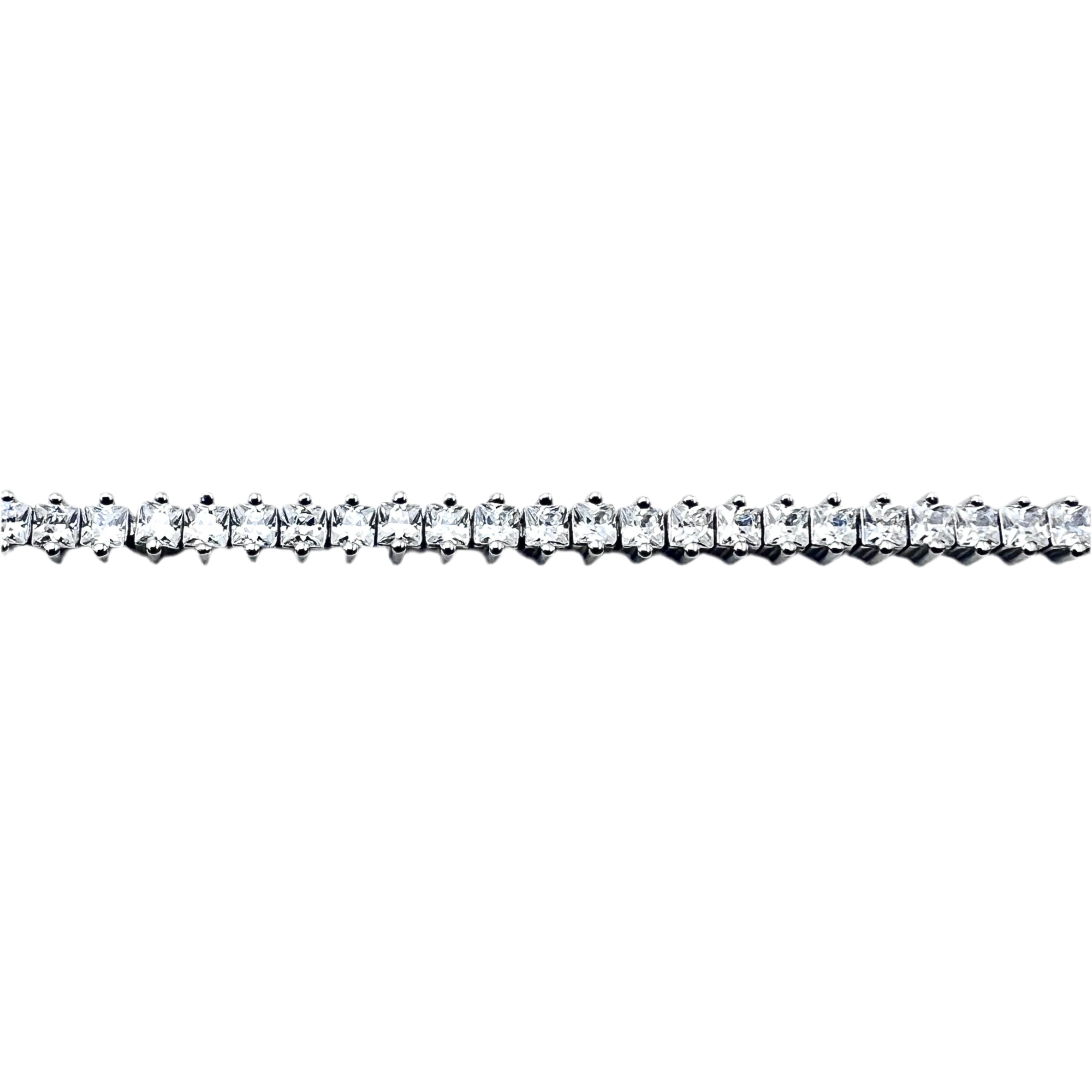 Fine Silver Tennis Bracelet