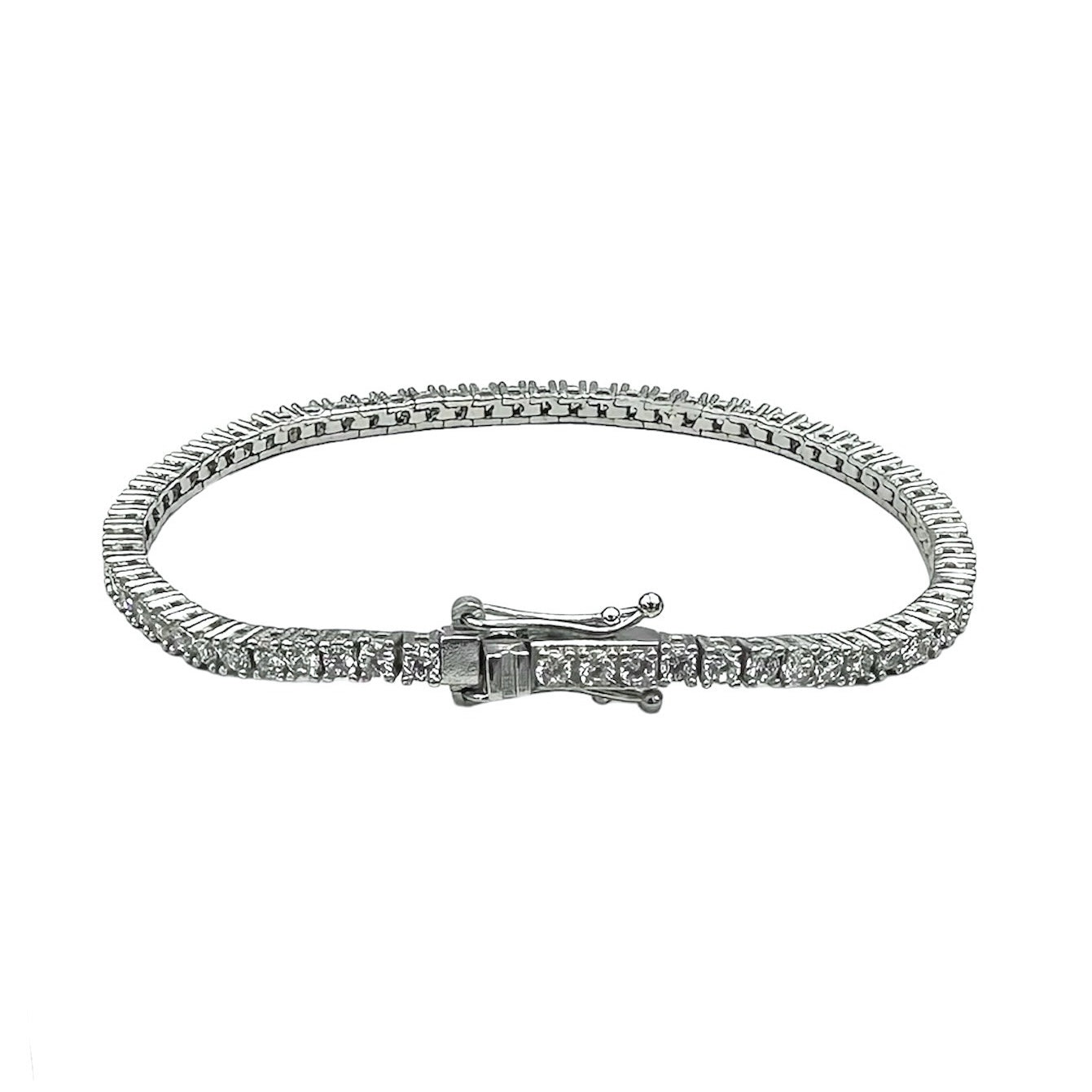 Tennis Bracelet Silver 3mm Classic