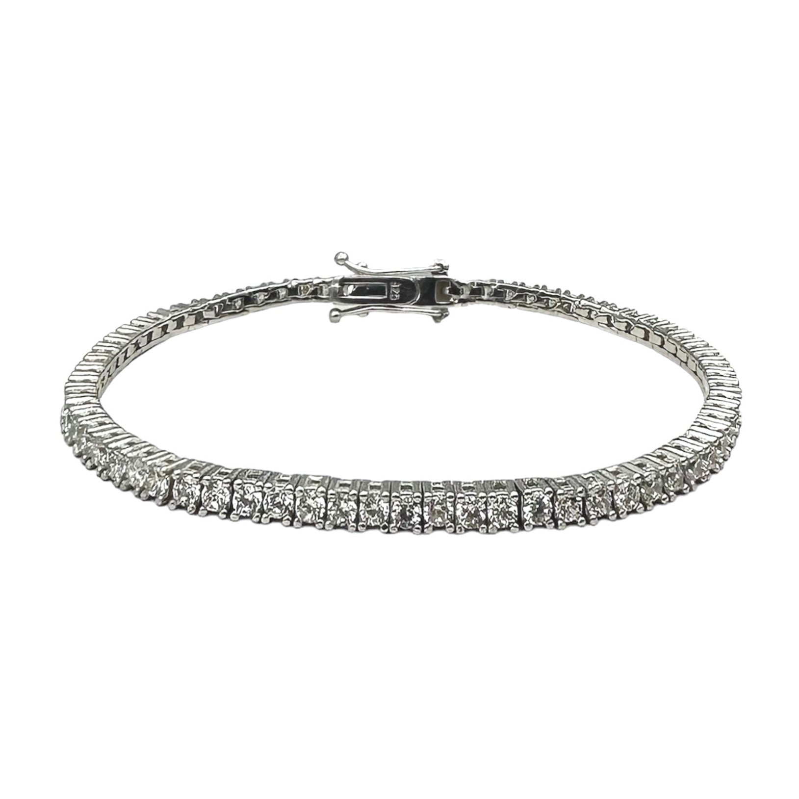 Tennis Bracelet Silver 3mm Classic