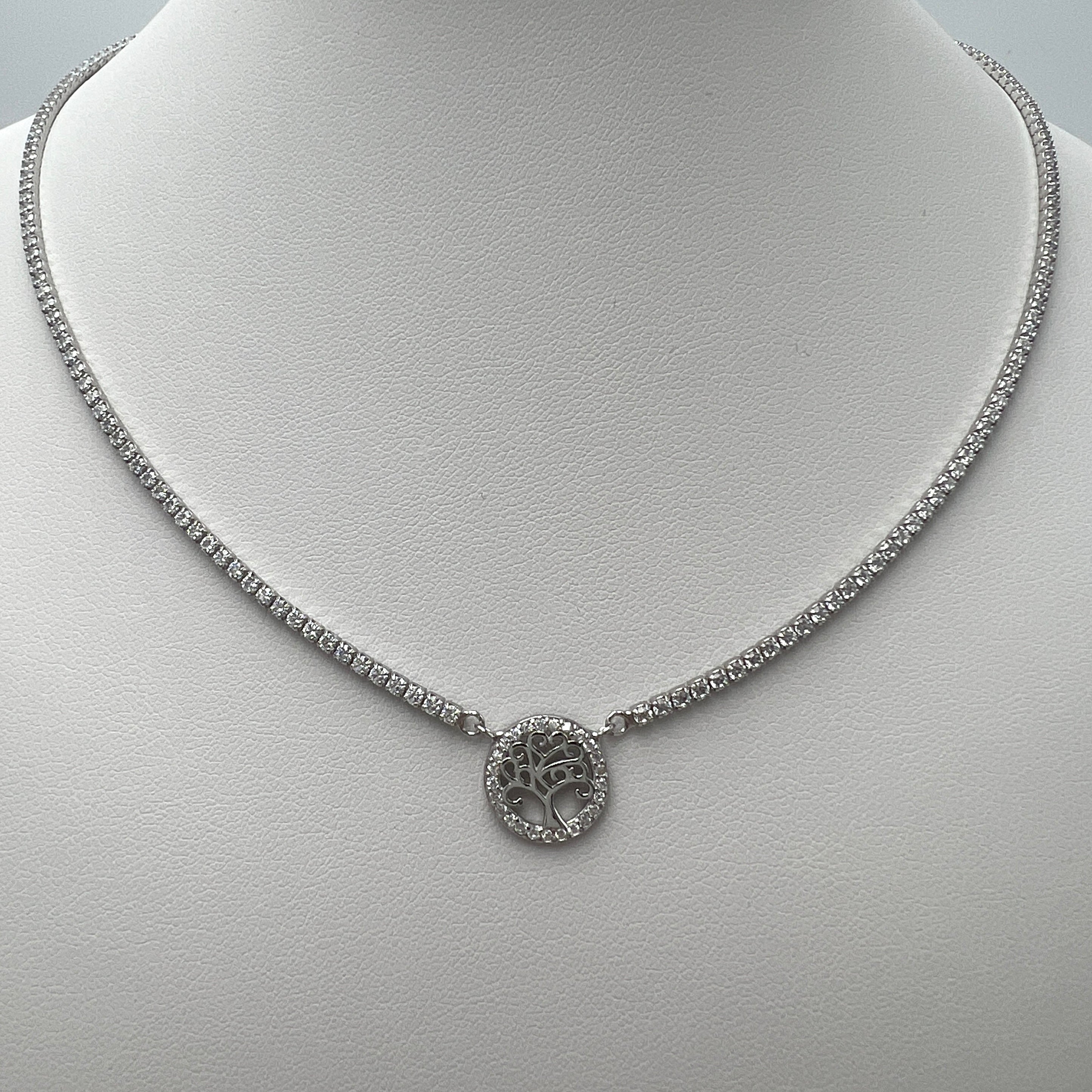 Silver Tree Necklace