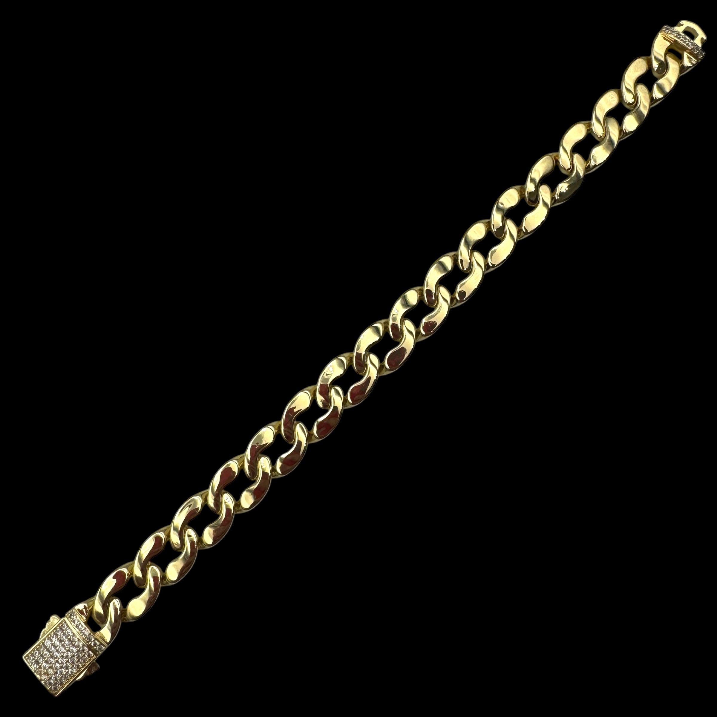 Brățară Cuban No Stones Gold