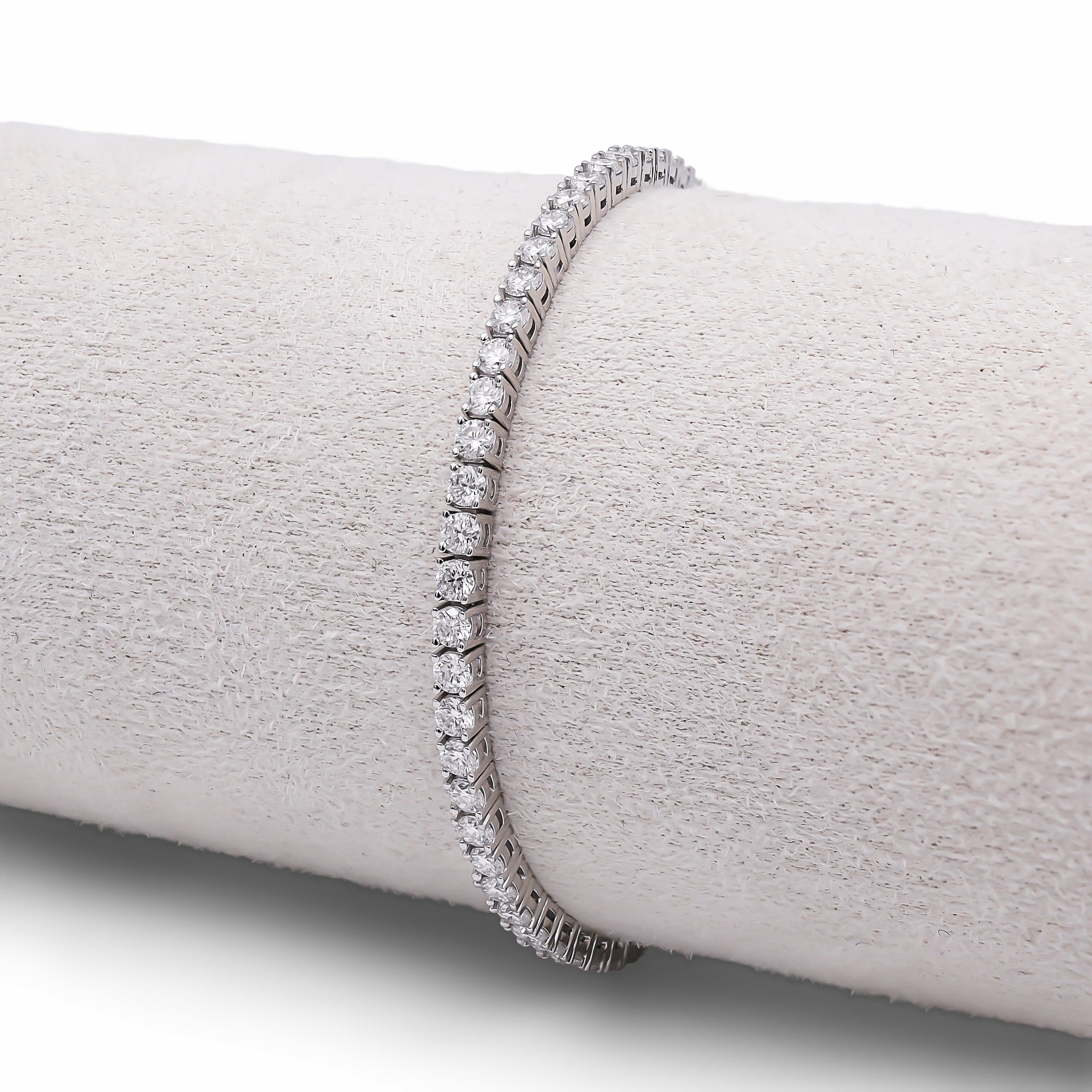 Brățara Tennis 2.5mm Moissanite Argint