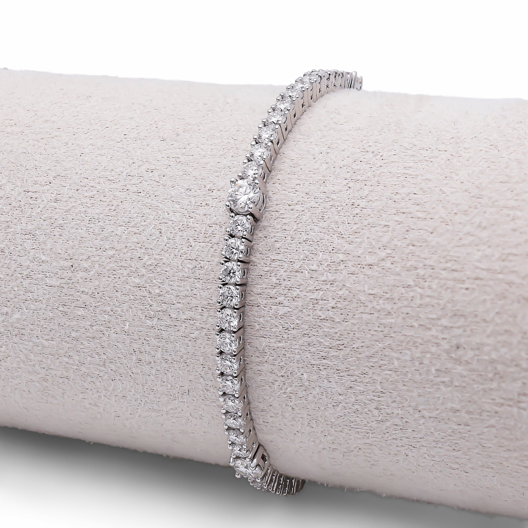Brățara Tennis Moissanite Stone Argint
