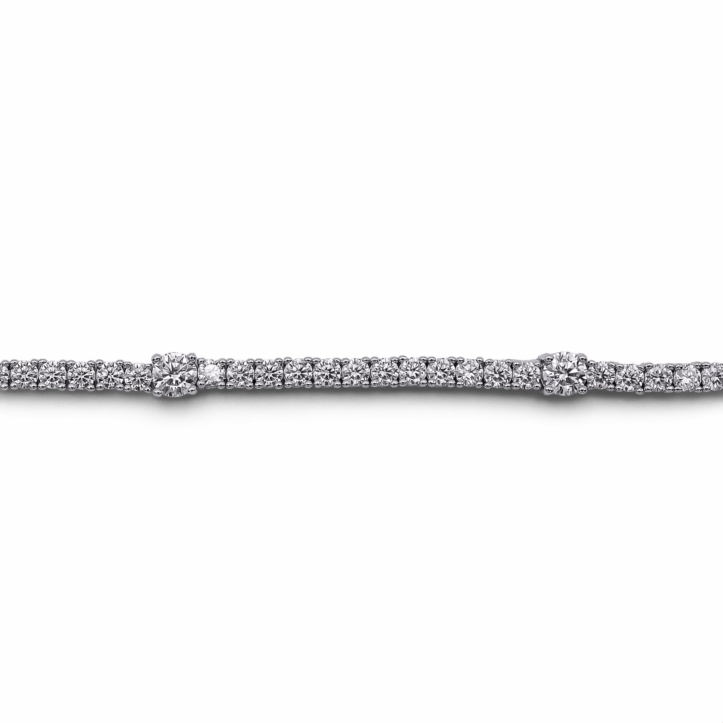 Brățara Tennis Moissanite Stone Argint