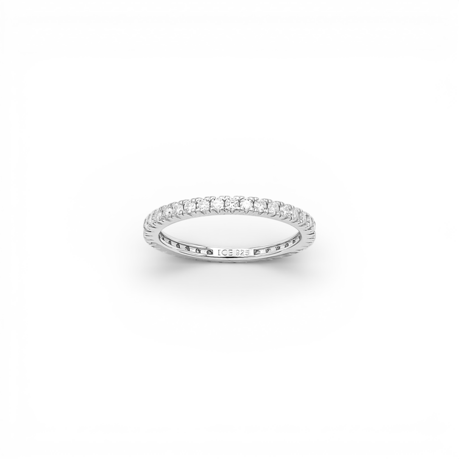 Inel Moissanite Argint