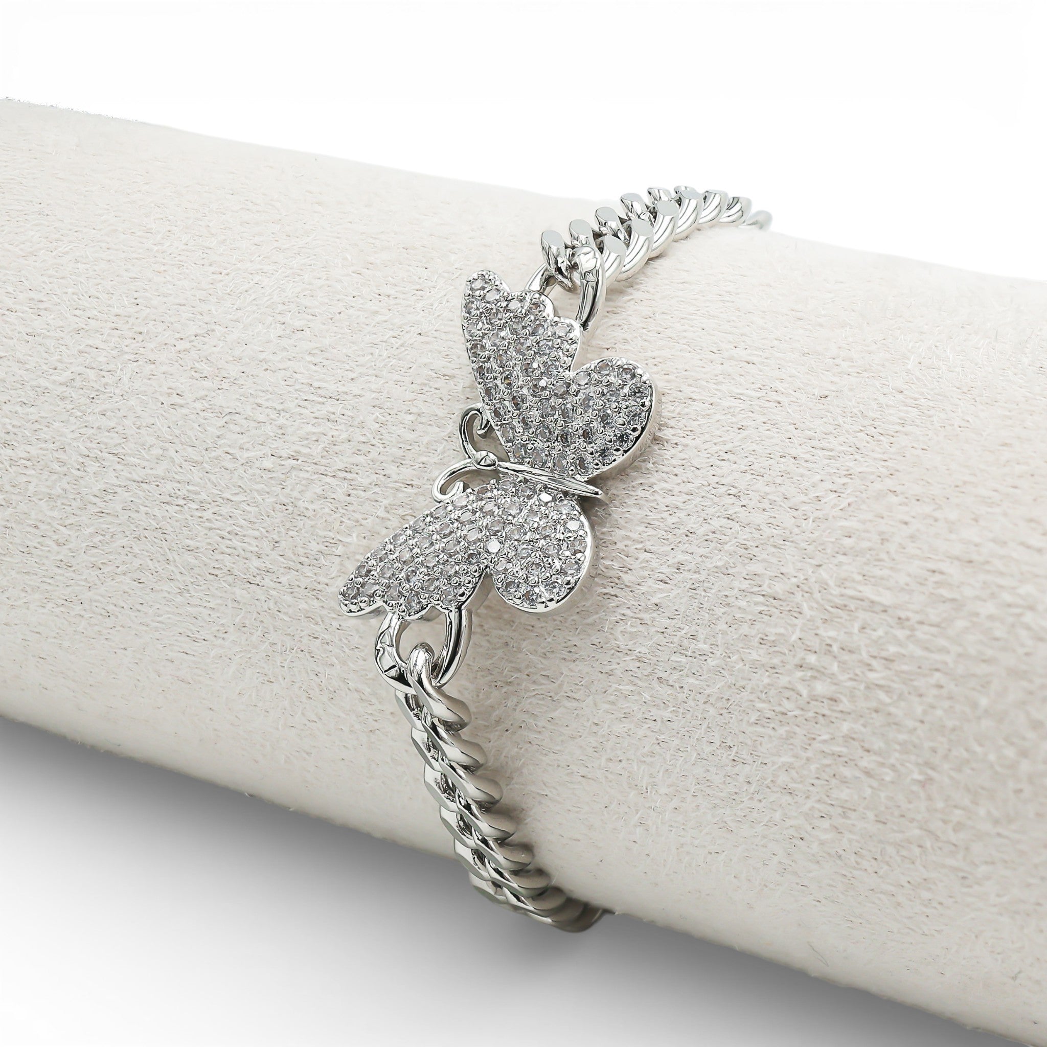 Brățară Papillon Placată cu Aur