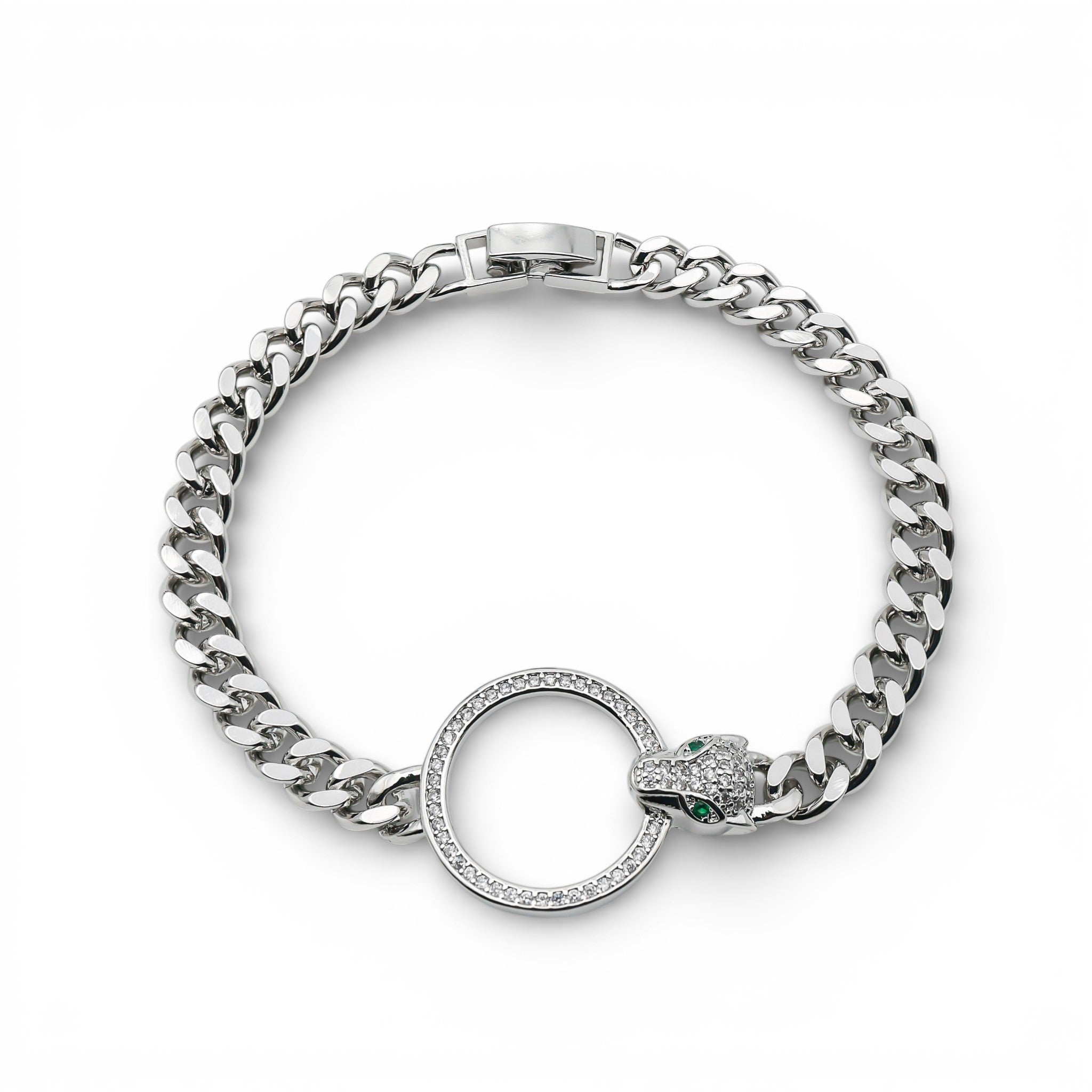 Brățară The Snake Placată cu Aur