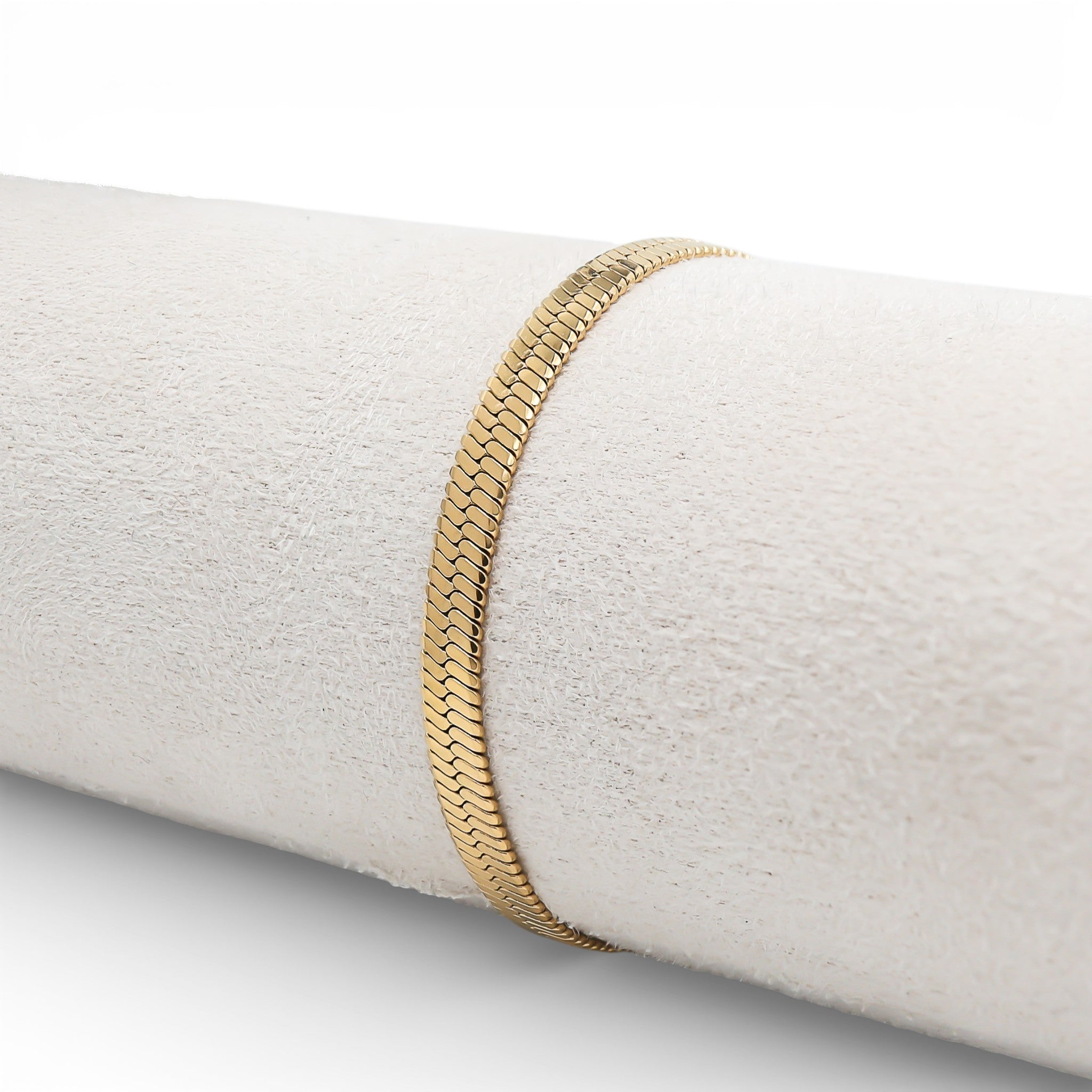 Brățară Snake Gold Placată cu Aur