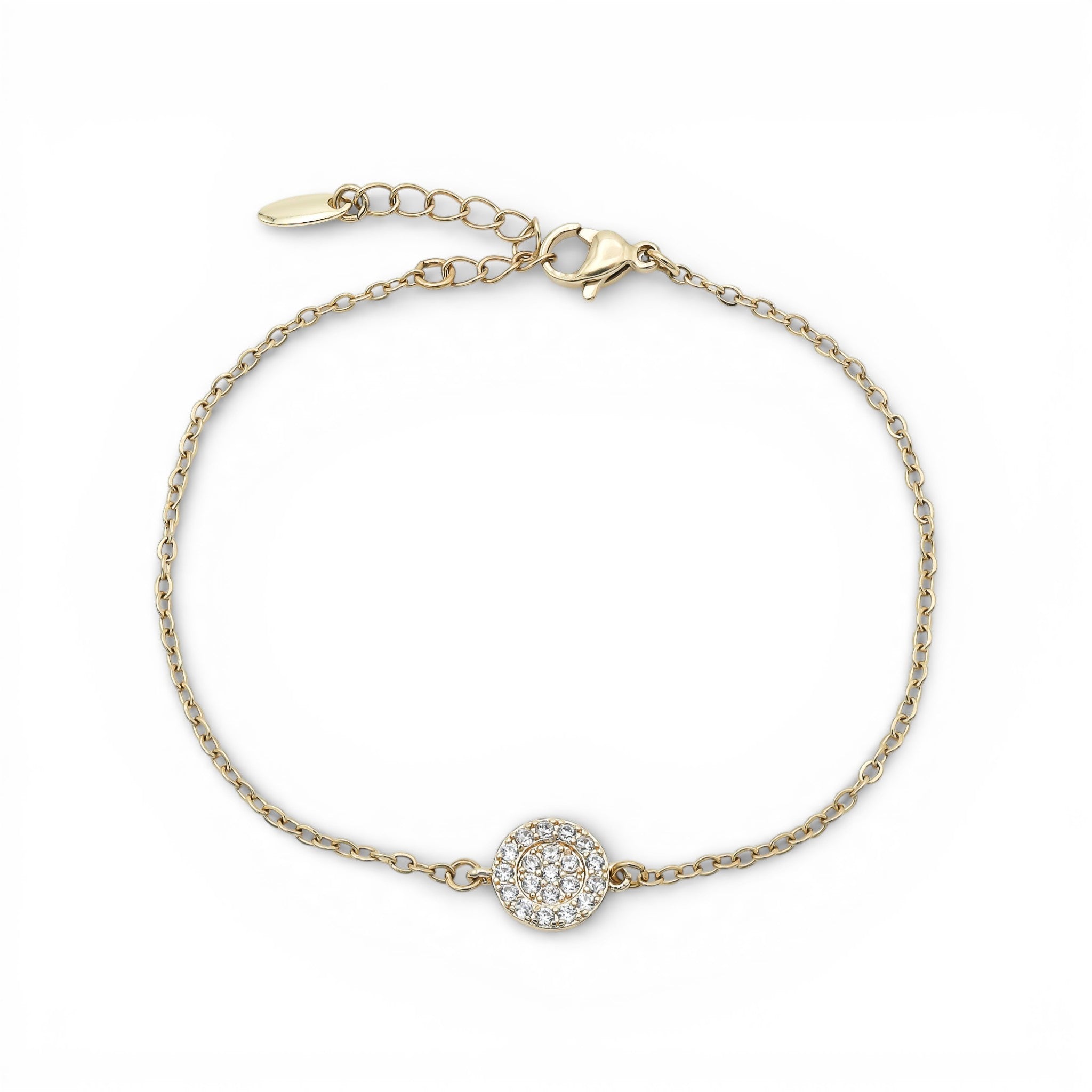 Brățară Circle Placată cu Aur