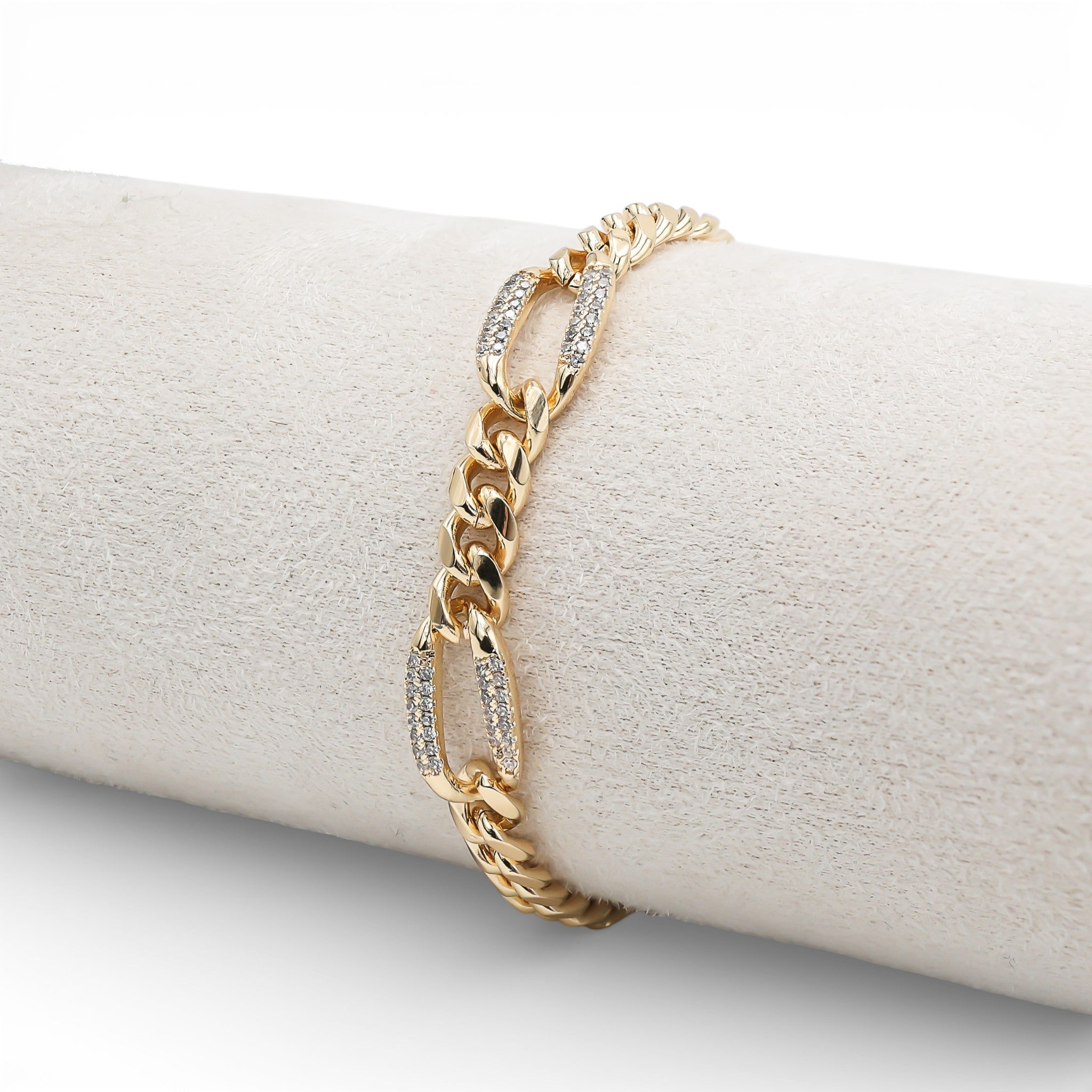 Brățară Cuban ELIX Placată cu Aur