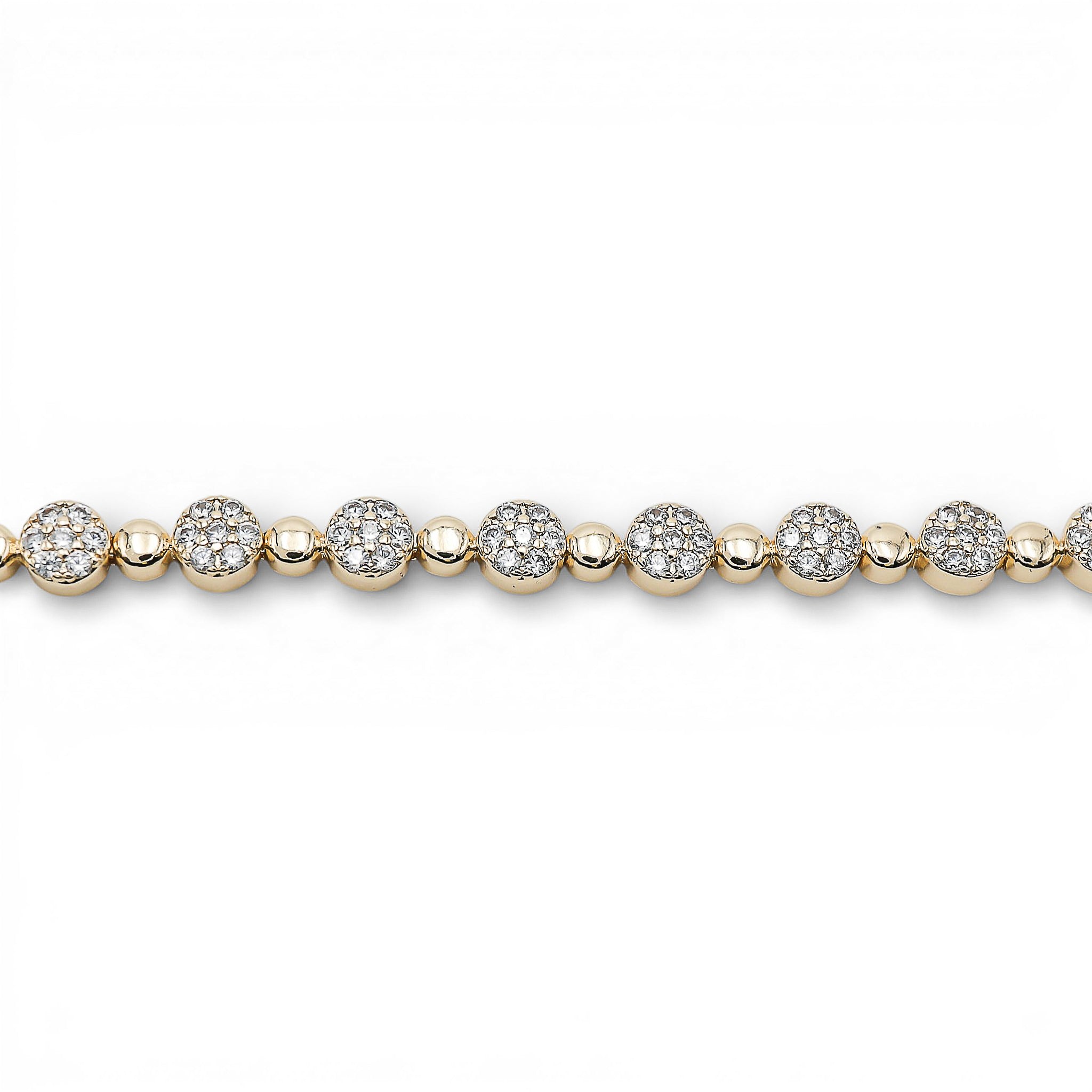 Colier Tennis Pills Maroc Gold Placat cu Aur