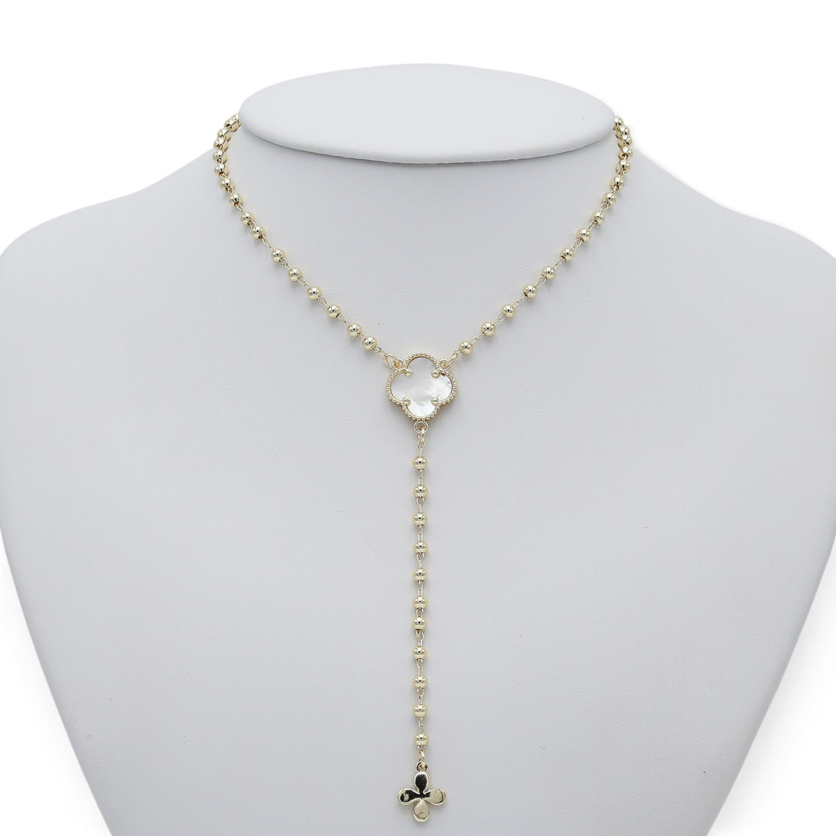 Colier Rosary Placat Cu Aur