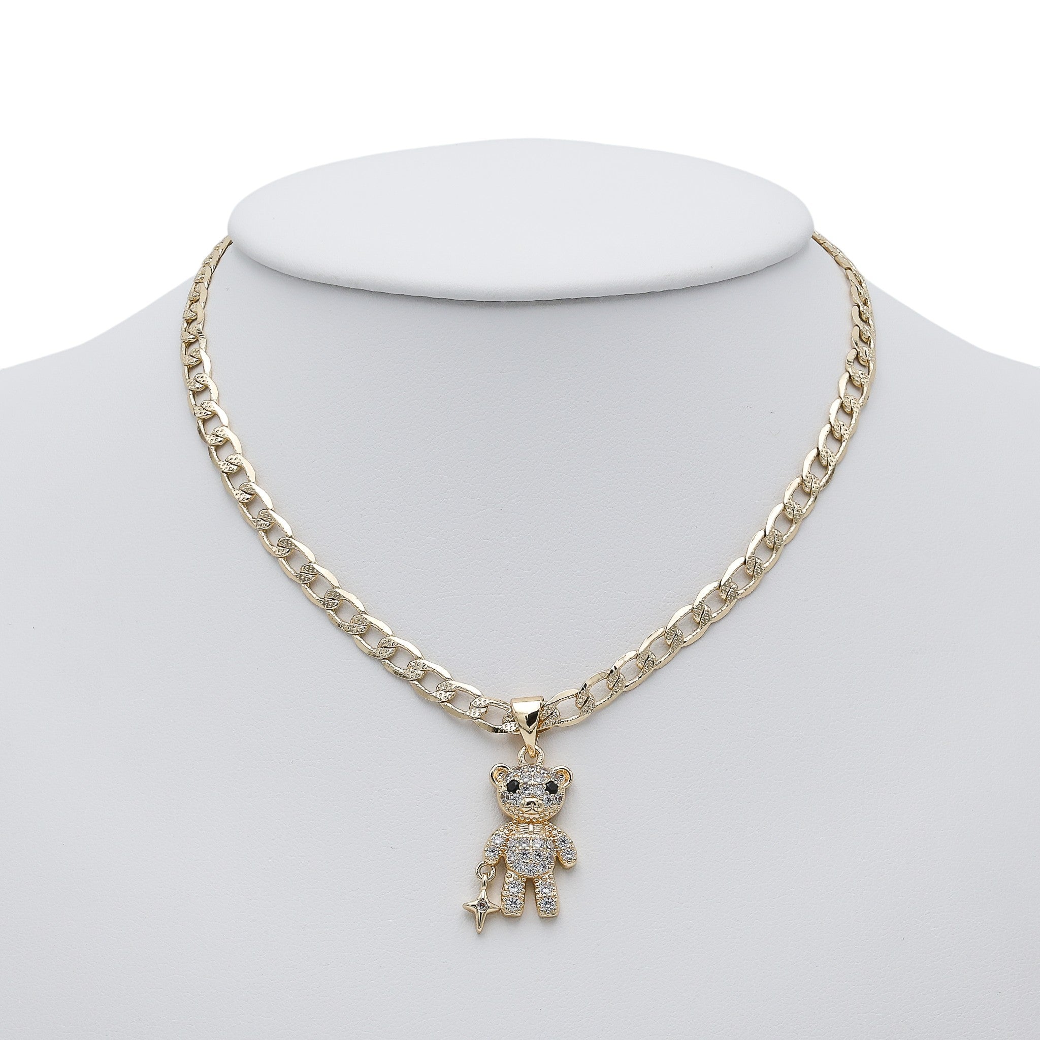 Colier Golden Teddy Star