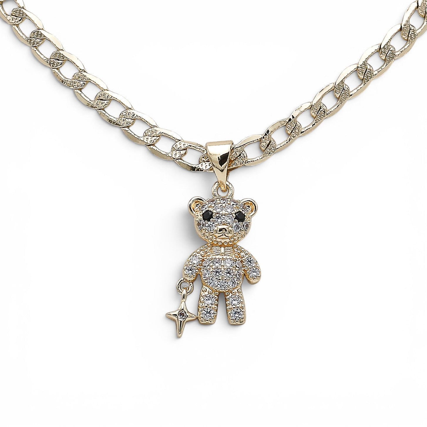 Colier Golden Teddy Star