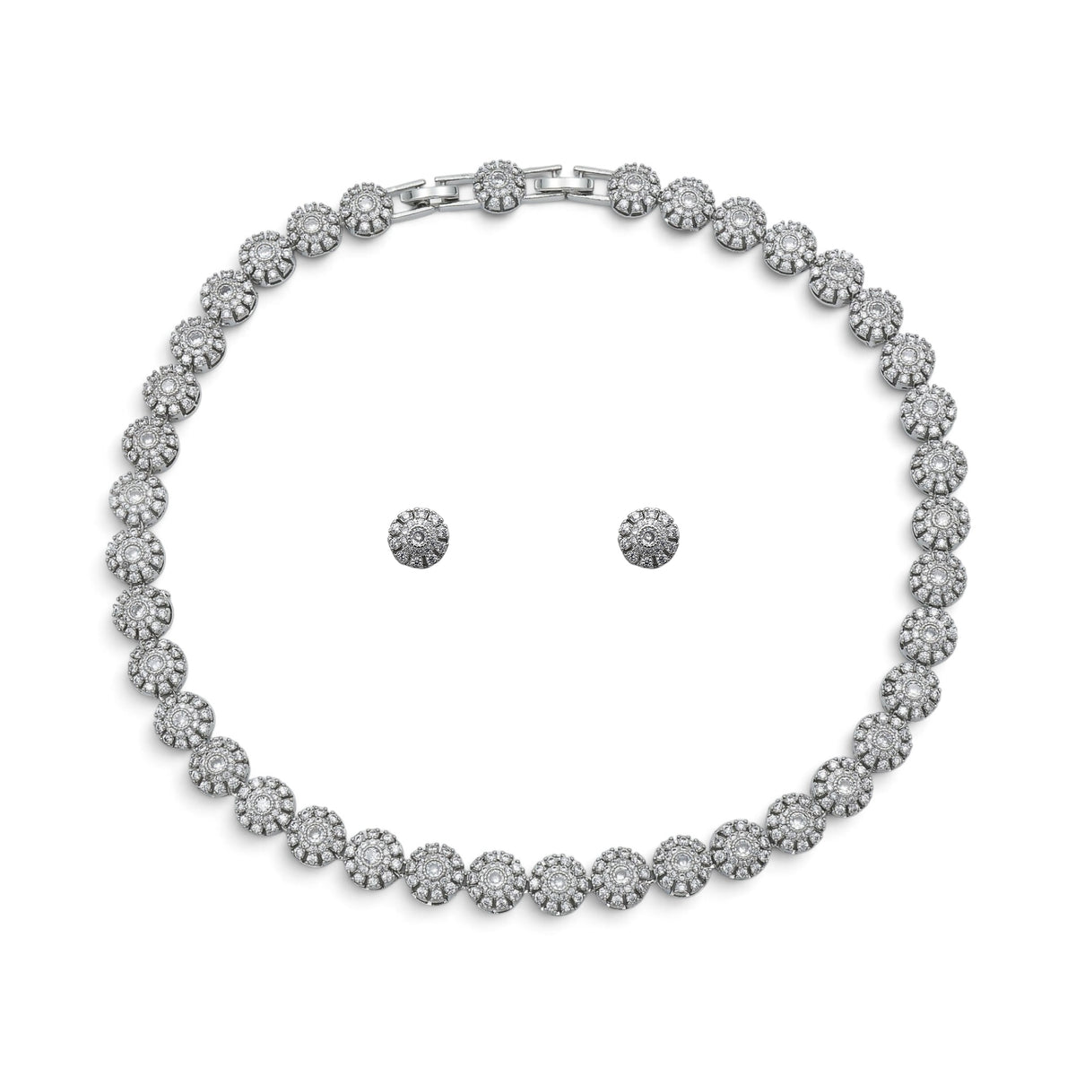 Colier Ice Stones+Cercei Cadou
