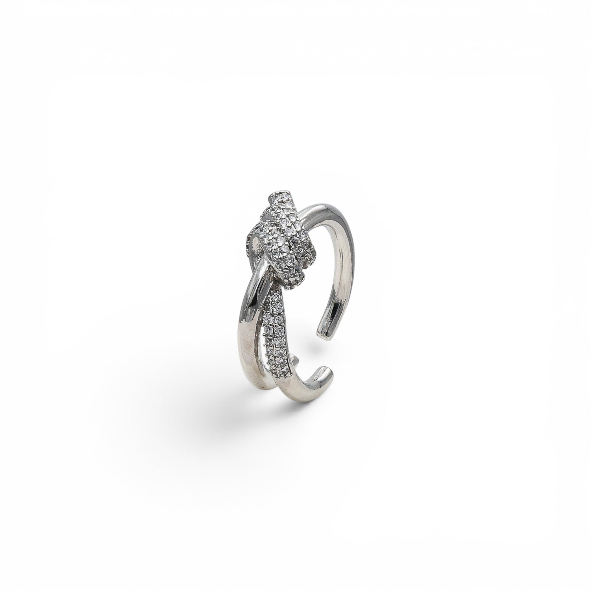 Inel Étreinte Silver